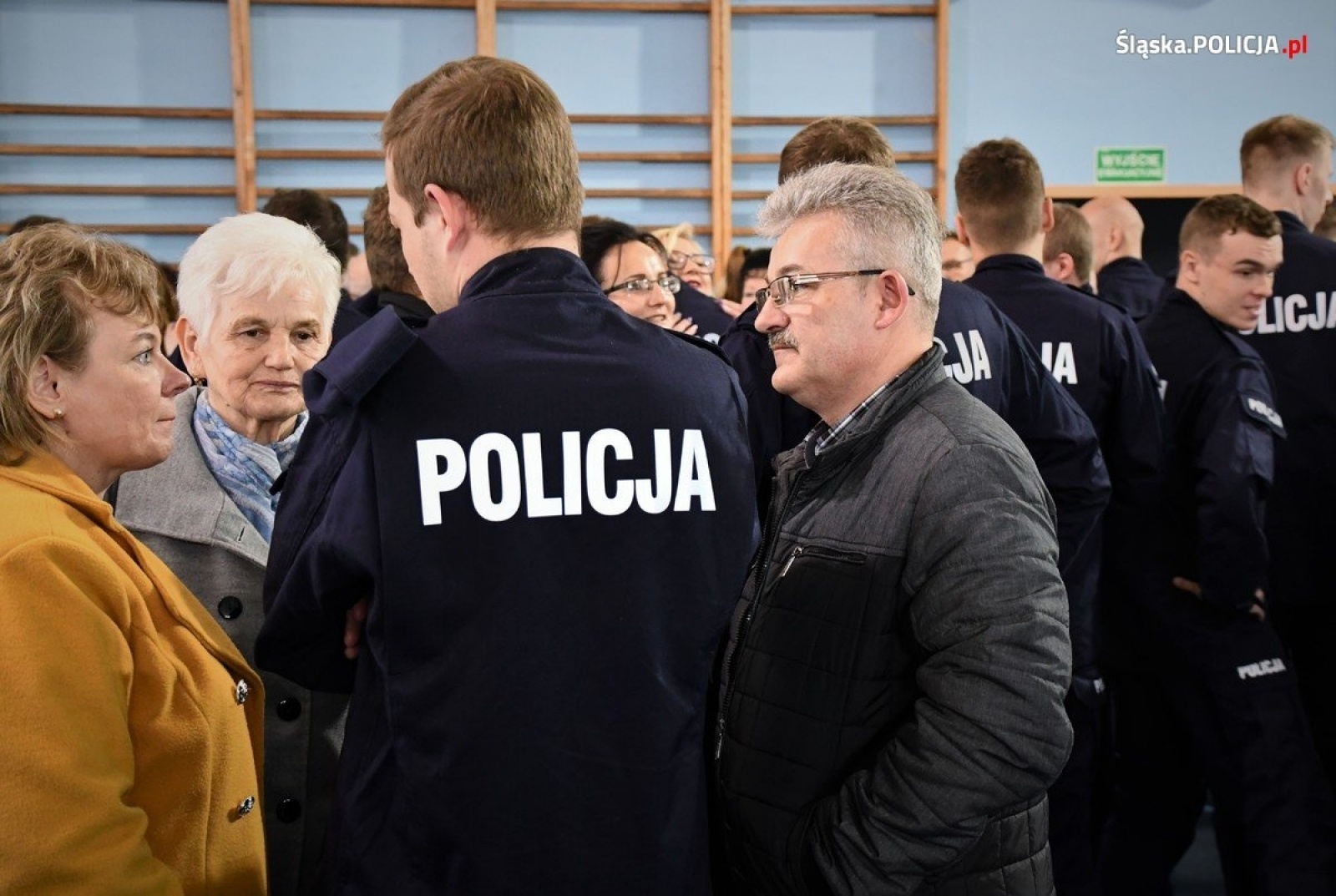 Zdjęcie w galerii na portalu naszraciborz.pl: Ślubowanie nowych policjantów śląskiego garnizonu wiadomości z regionu