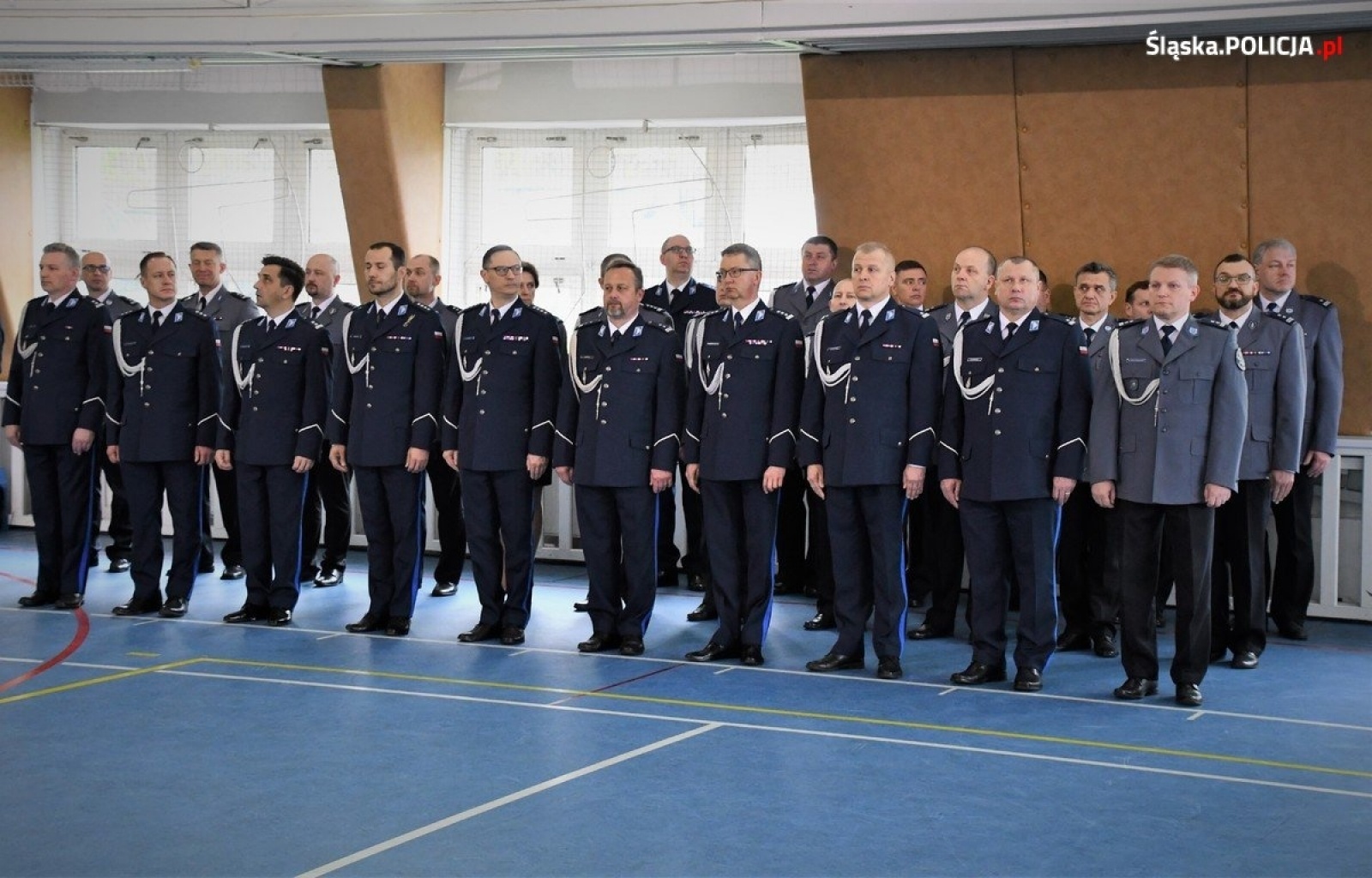Zdjęcie w galerii na portalu naszraciborz.pl: Ślubowanie nowych policjantów śląskiego garnizonu wiadomości z regionu