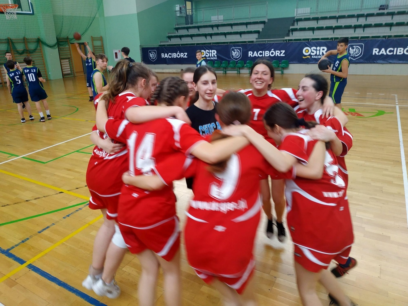 Zdjęcie w galerii na portalu naszraciborz.pl: Chłopcy z Trzynastki najlepszymi koszykarzami w rejonie wiadomości z regionu