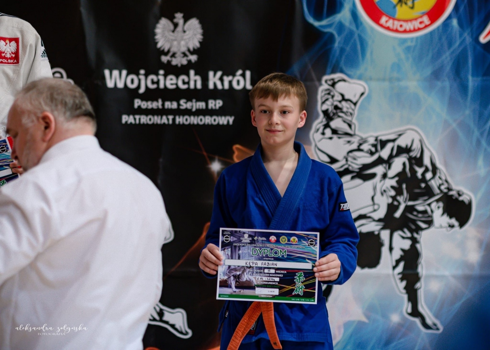 Zdjęcie w galerii na portalu naszraciborz.pl: Łamatorzy na podium w katowickim Spodku wiadomości z regionu