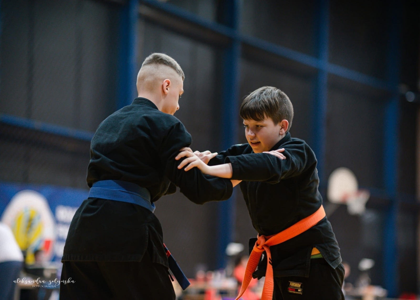 Zdjęcie w galerii na portalu naszraciborz.pl: Łamatorzy na podium w katowickim Spodku wiadomości z regionu