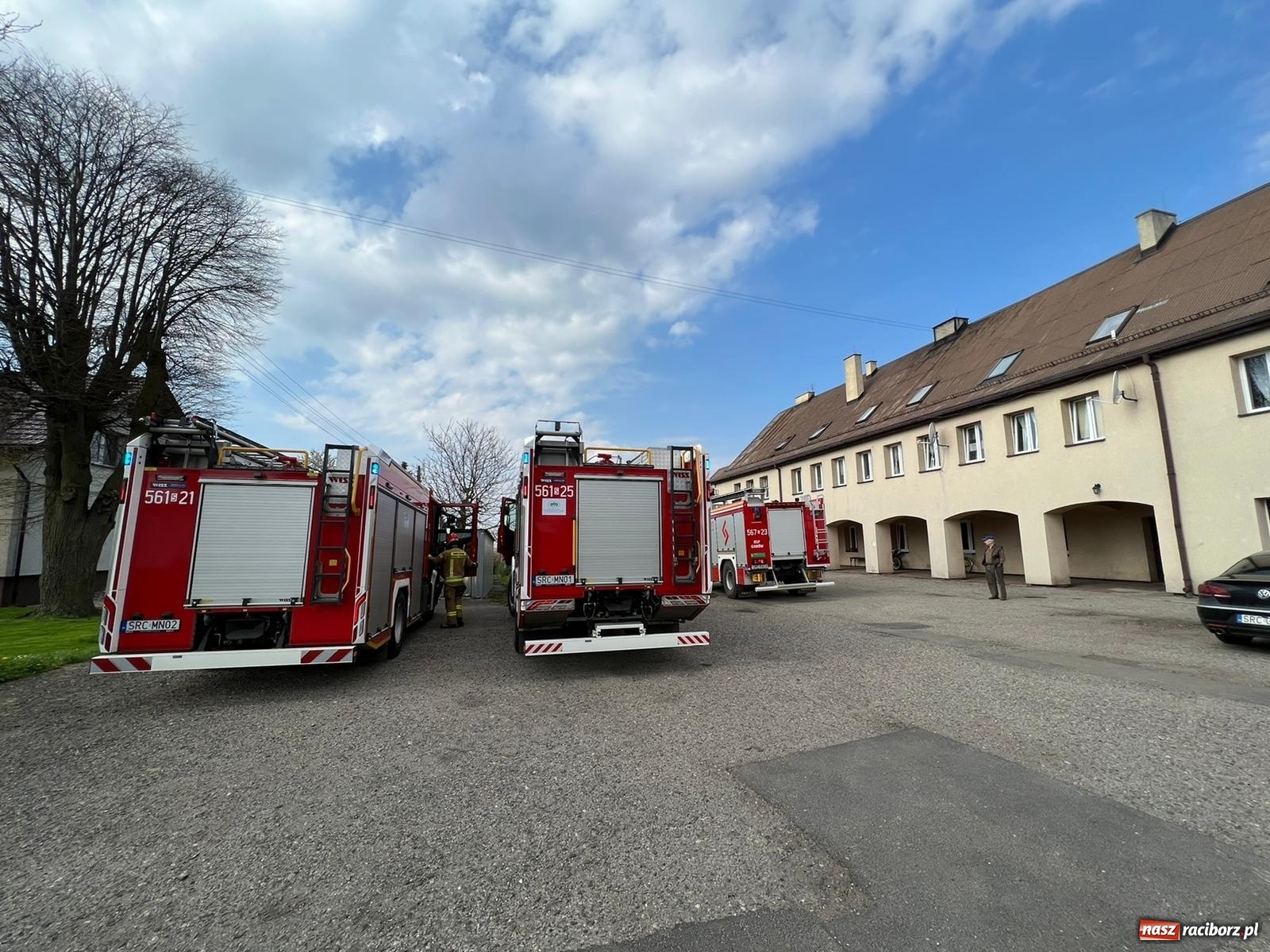 Zdjęcie w galerii na portalu naszraciborz.pl: Czad zagroził przedszkolakom w Gamowie. Maluchy ewakuowane do remizy [FOTO] wiadomości z regionu