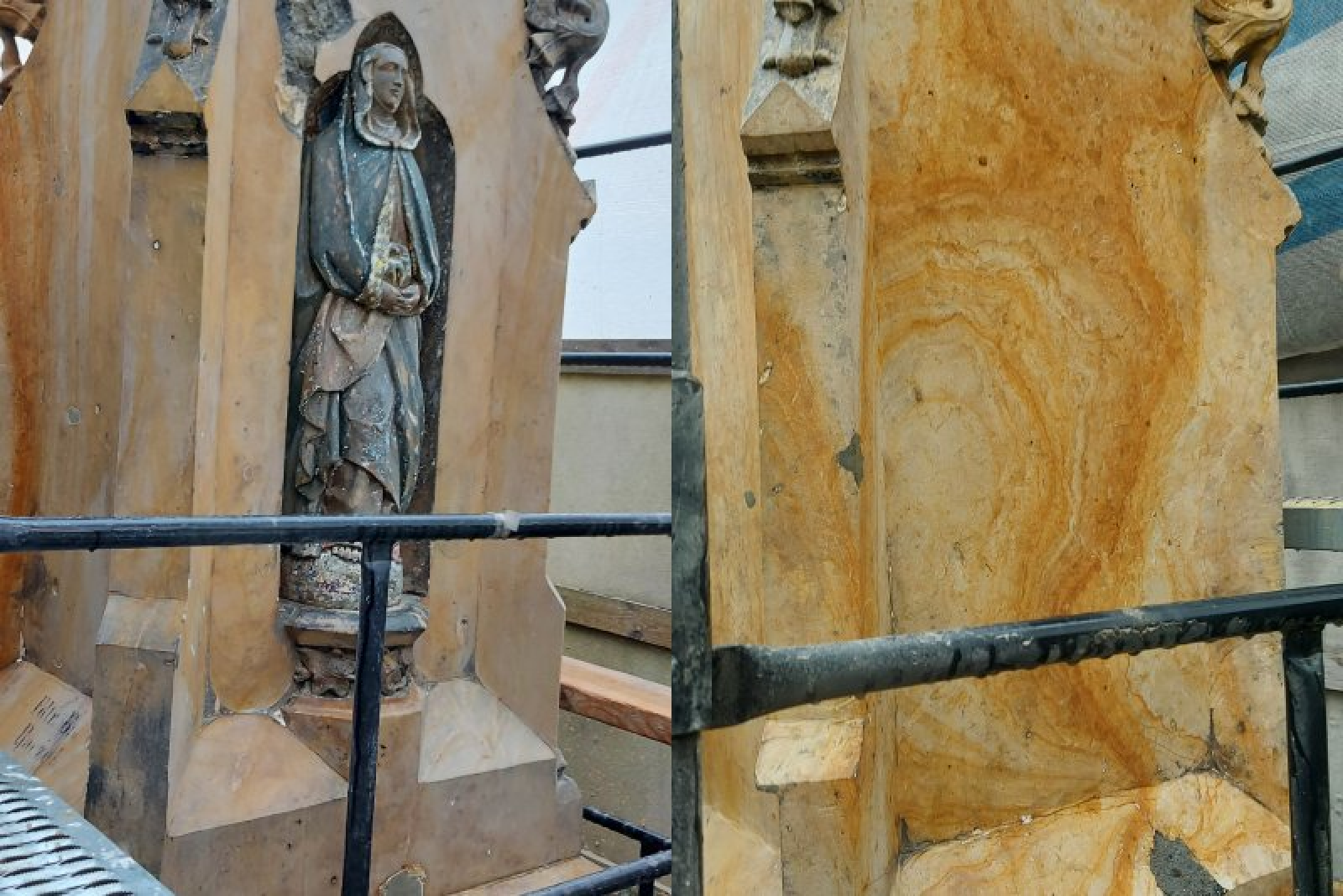 Zdjęcie w galerii na portalu naszraciborz.pl: Kolejne dwa raciborskie krzyże odnowione wiadomości z regionu