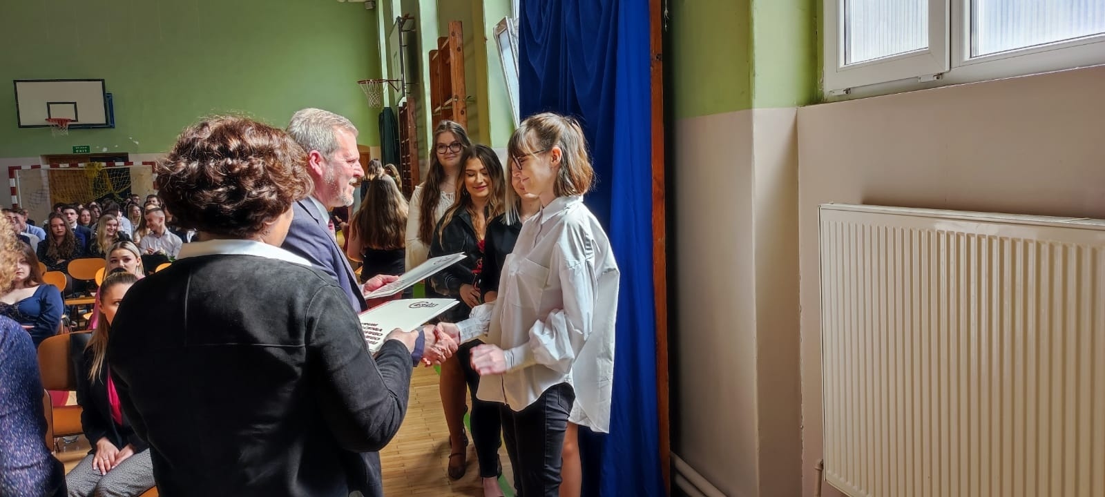 Zdjęcie w galerii na portalu naszraciborz.pl: Budowlanka i Gastronomik pożegnały absolwentów wiadomości z regionu