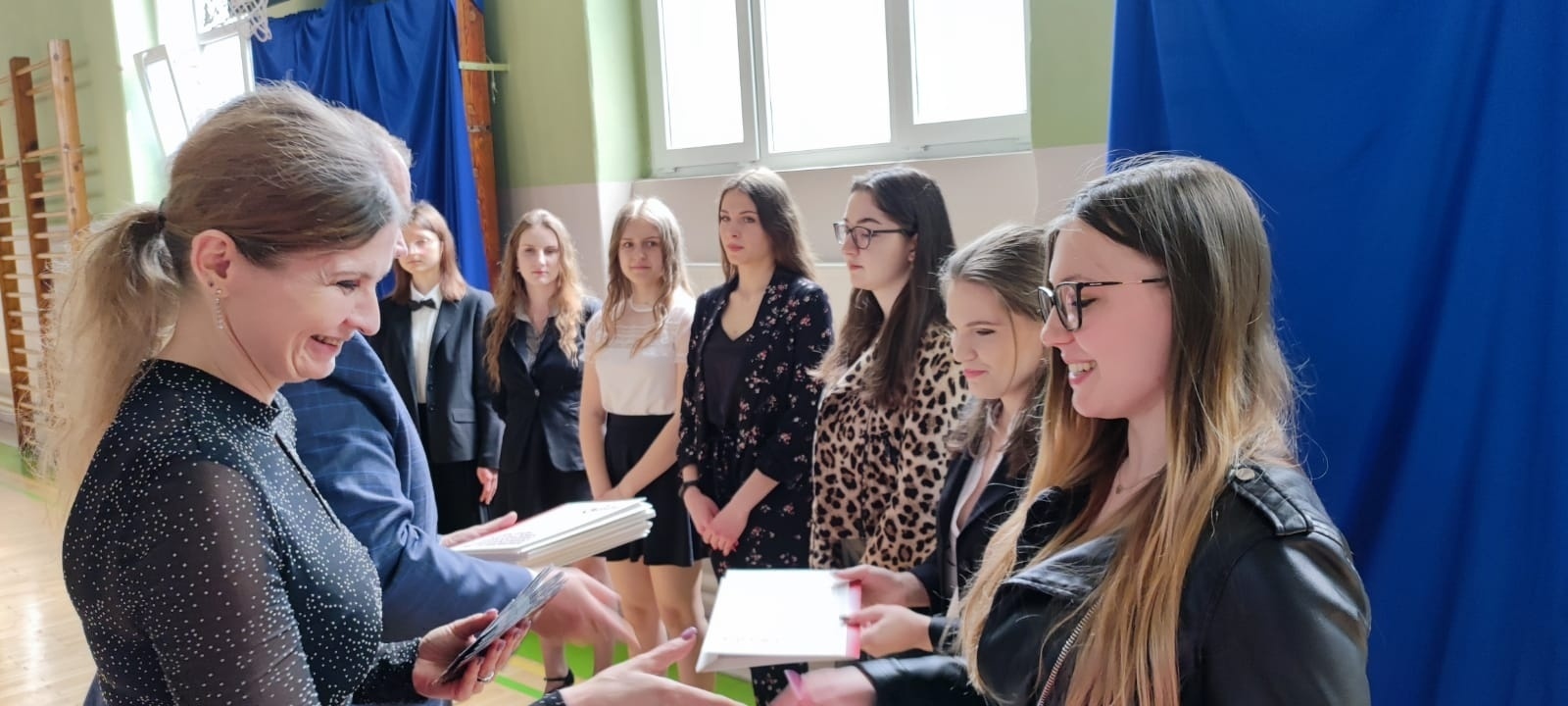 Zdjęcie w galerii na portalu naszraciborz.pl: Budowlanka i Gastronomik pożegnały absolwentów wiadomości z regionu