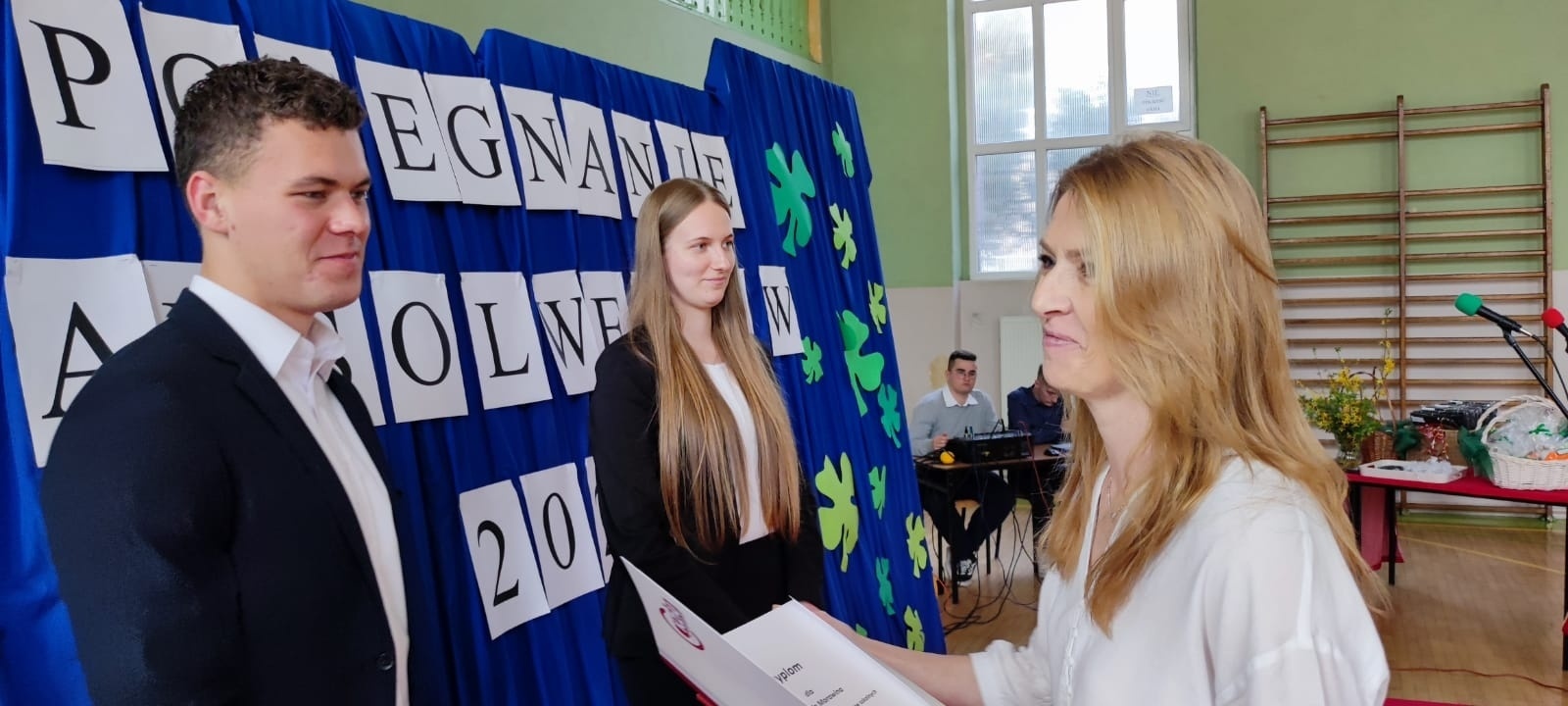 Zdjęcie w galerii na portalu naszraciborz.pl: Budowlanka i Gastronomik pożegnały absolwentów wiadomości z regionu