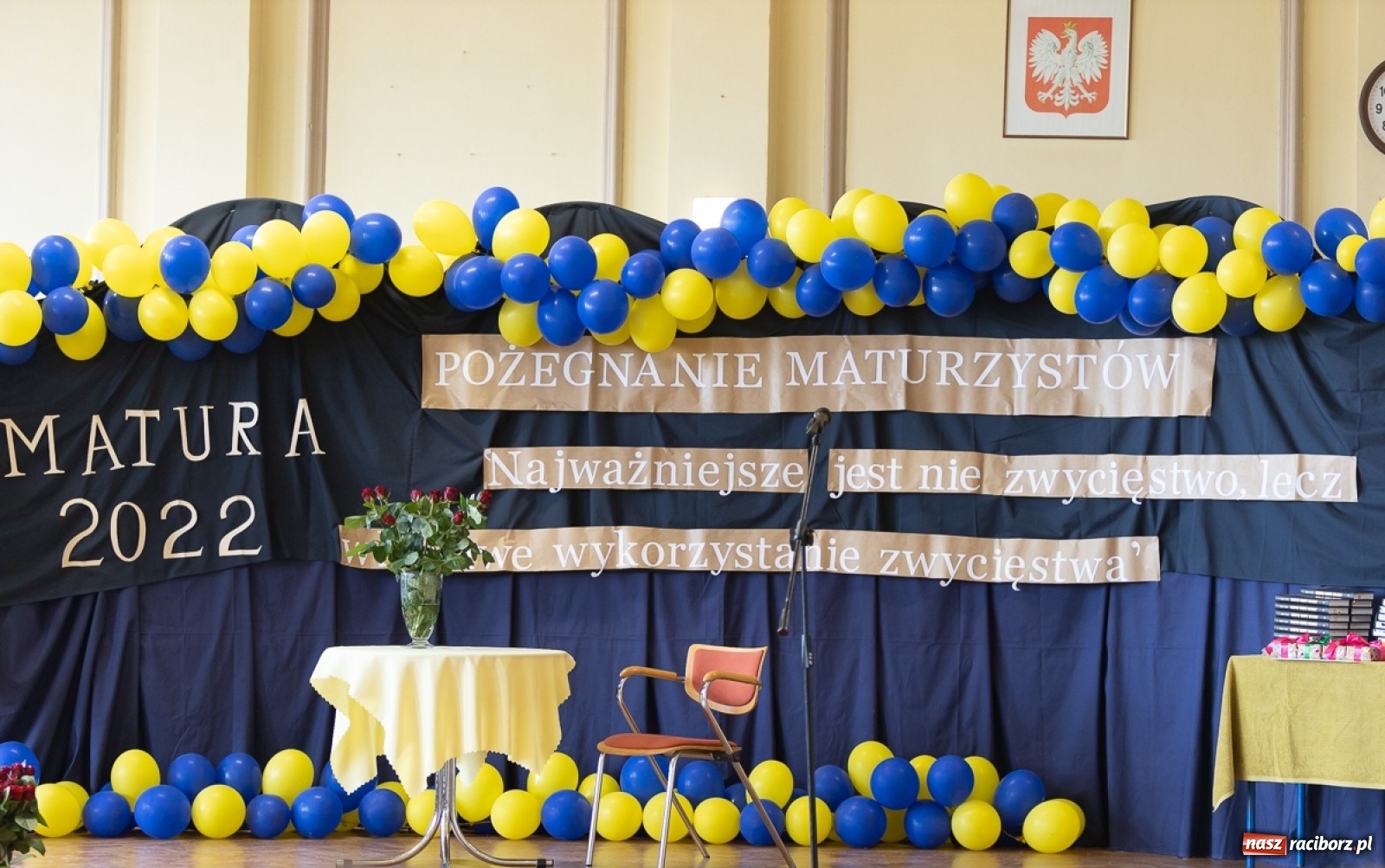 Zdjęcie w galerii na portalu naszraciborz.pl: Świat potrzebuje takich ludzi! - Ekonomik pożegnał tegorocznych maturzystów wiadomości z regionu