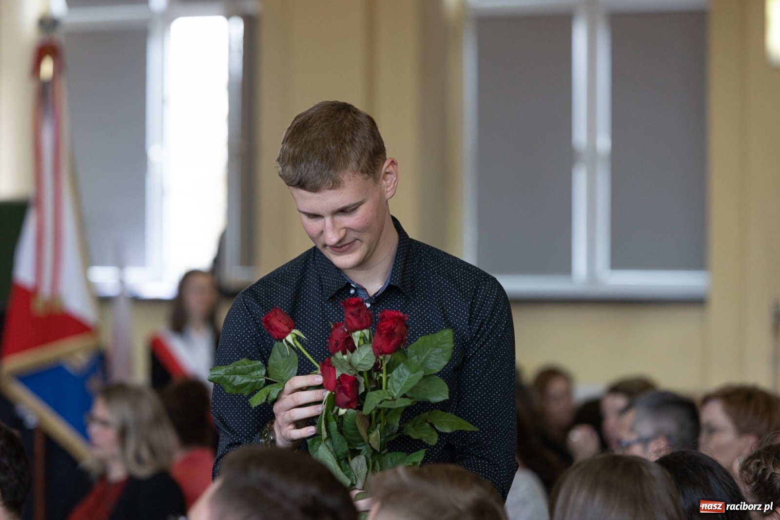 Zdjęcie w galerii na portalu naszraciborz.pl: Świat potrzebuje takich ludzi! - Ekonomik pożegnał tegorocznych maturzystów wiadomości z regionu