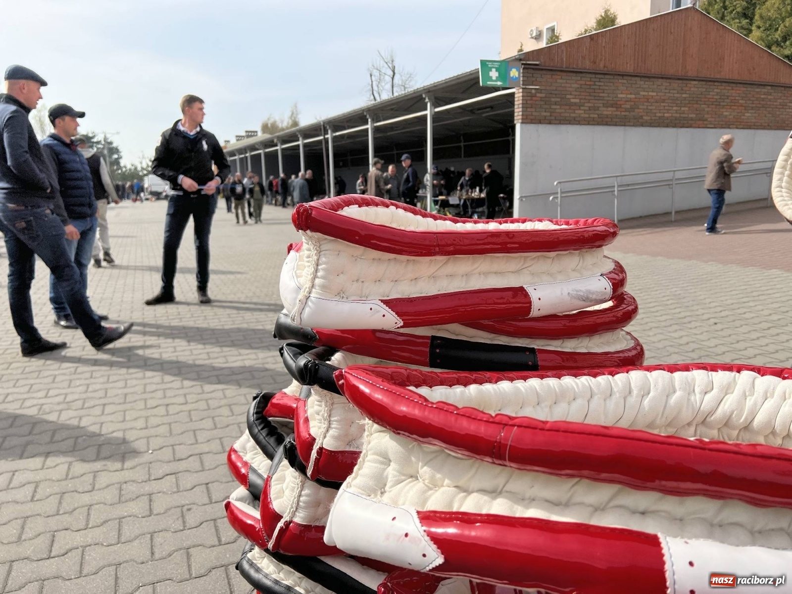 Zdjęcie w galerii na portalu naszraciborz.pl: Starocie i konie. Kwietniowy targ w Pietrowicach Wielkich wiadomości z regionu
