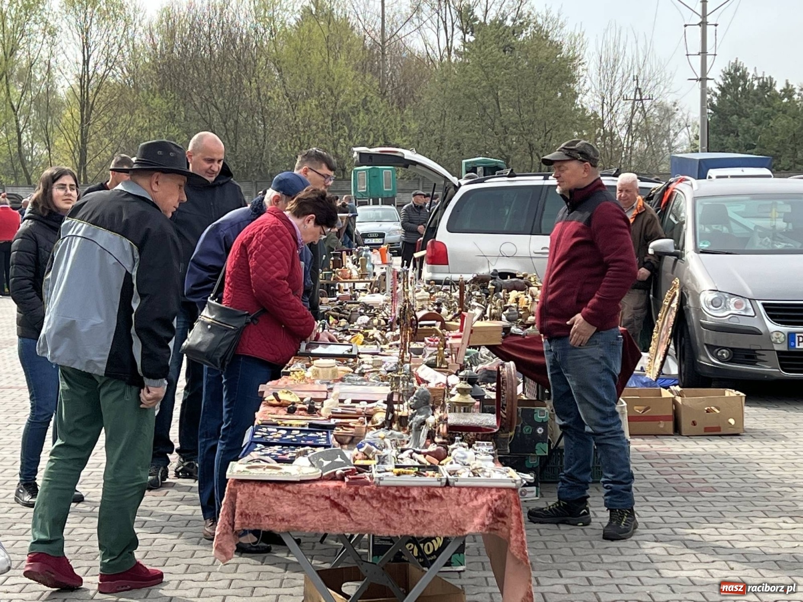 Zdjęcie w galerii na portalu naszraciborz.pl: Starocie i konie. Kwietniowy targ w Pietrowicach Wielkich wiadomości z regionu