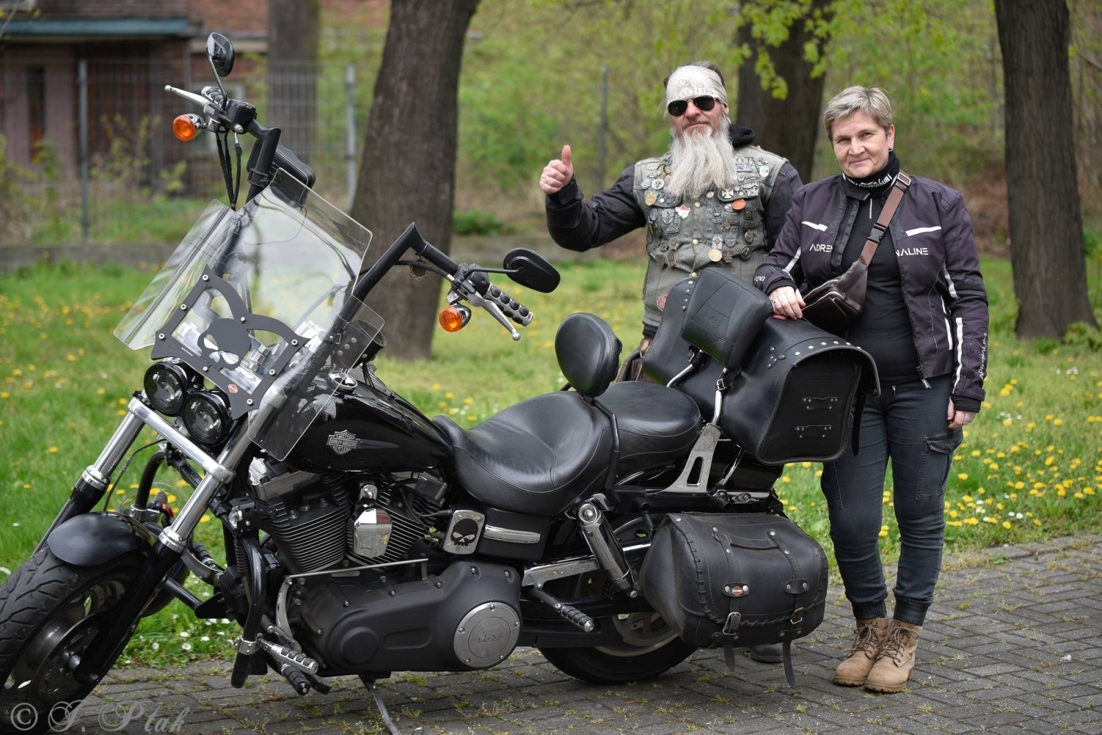 Zdjęcie w galerii na portalu naszraciborz.pl: Bolo i przyjaciele rozpoczęli sezon. Motocykle zjechały na Starą Wieś wiadomości z regionu