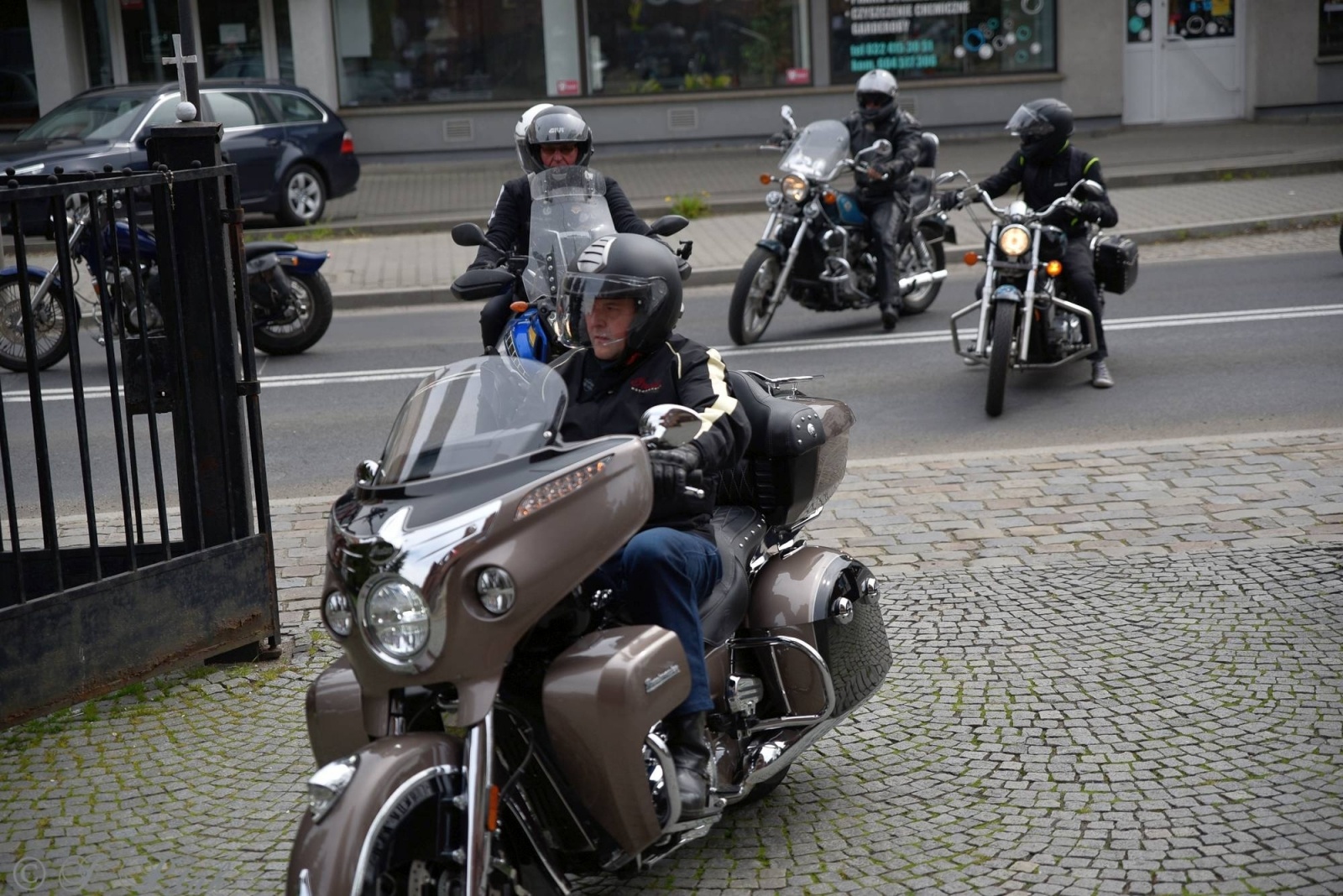 Zdjęcie w galerii na portalu naszraciborz.pl: Bolo i przyjaciele rozpoczęli sezon. Motocykle zjechały na Starą Wieś wiadomości z regionu