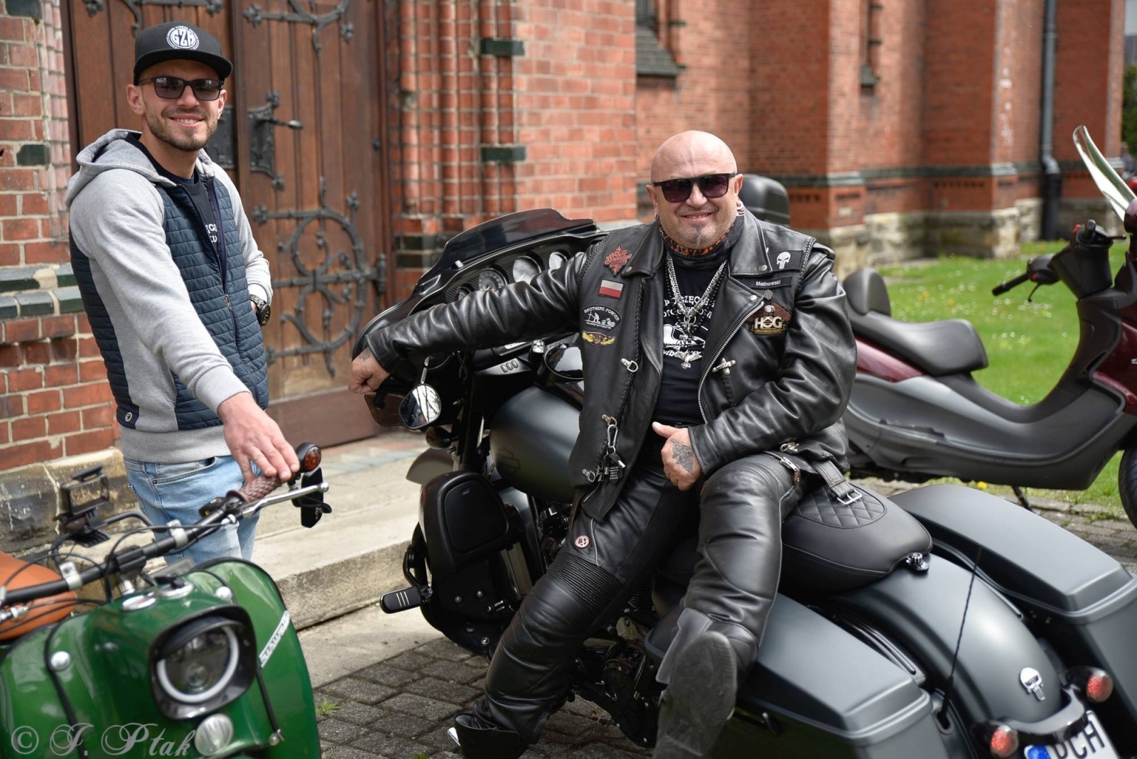 Zdjęcie w galerii na portalu naszraciborz.pl: Bolo i przyjaciele rozpoczęli sezon. Motocykle zjechały na Starą Wieś wiadomości z regionu