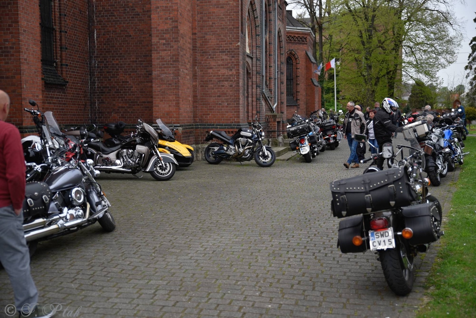 Zdjęcie w galerii na portalu naszraciborz.pl: Bolo i przyjaciele rozpoczęli sezon. Motocykle zjechały na Starą Wieś wiadomości z regionu