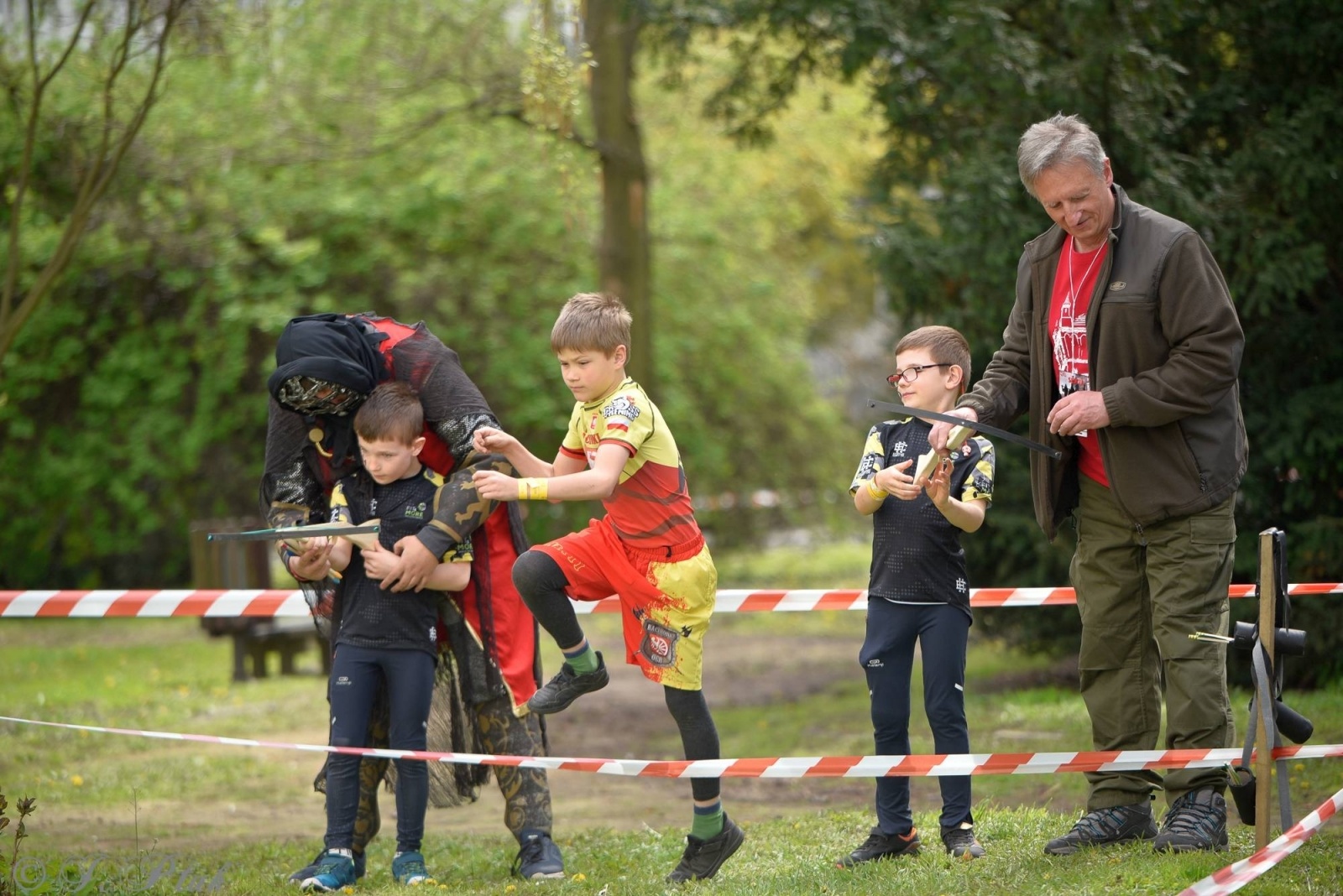 Zdjęcie w galerii na portalu naszraciborz.pl: Druga bitwa o basztę. Do Raciborza przyjechało 100 proc. więcej wojowników wiadomości z regionu