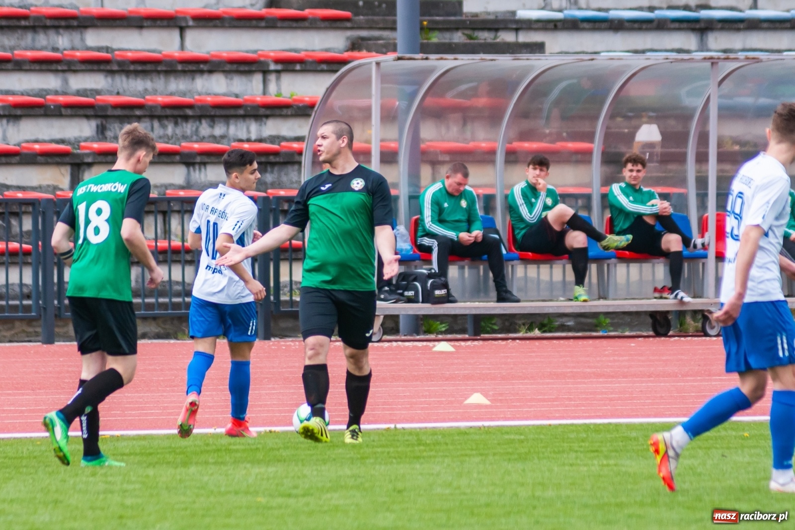 Zdjęcie w galerii na portalu naszraciborz.pl: Unia zwycięska. Zła passa Tworkowa trwa [FOTO]  wiadomości z regionu