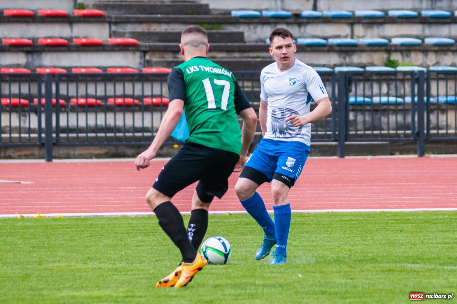 Zdjęcie w galerii na portalu naszraciborz.pl: Unia zwycięska. Zła passa Tworkowa trwa [FOTO]  wiadomości z regionu