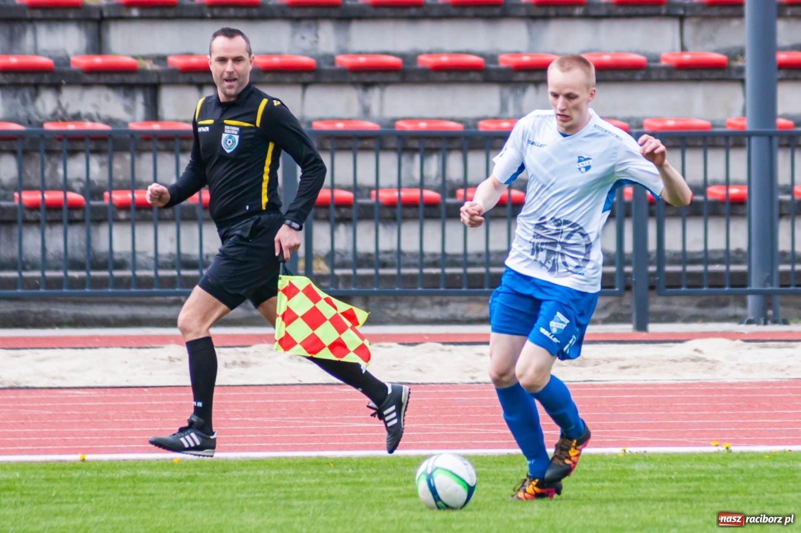 Zdjęcie w galerii na portalu naszraciborz.pl: Unia zwycięska. Zła passa Tworkowa trwa [FOTO]  wiadomości z regionu