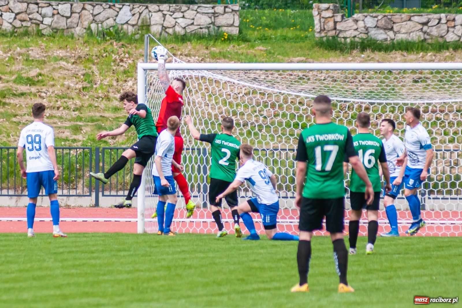 Zdjęcie w galerii na portalu naszraciborz.pl: Unia zwycięska. Zła passa Tworkowa trwa [FOTO]  wiadomości z regionu