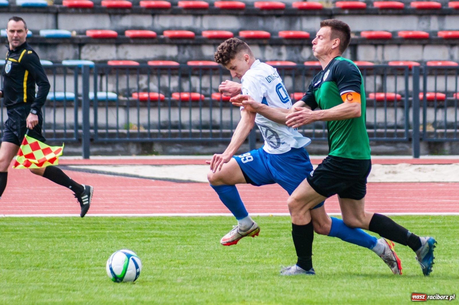 Zdjęcie w galerii na portalu naszraciborz.pl: Unia zwycięska. Zła passa Tworkowa trwa [FOTO]  wiadomości z regionu