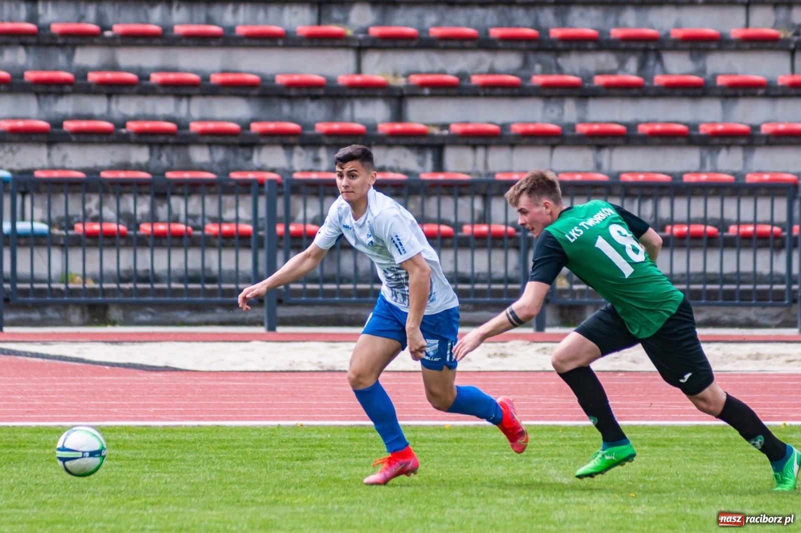 Zdjęcie w galerii na portalu naszraciborz.pl: Unia zwycięska. Zła passa Tworkowa trwa [FOTO]  wiadomości z regionu