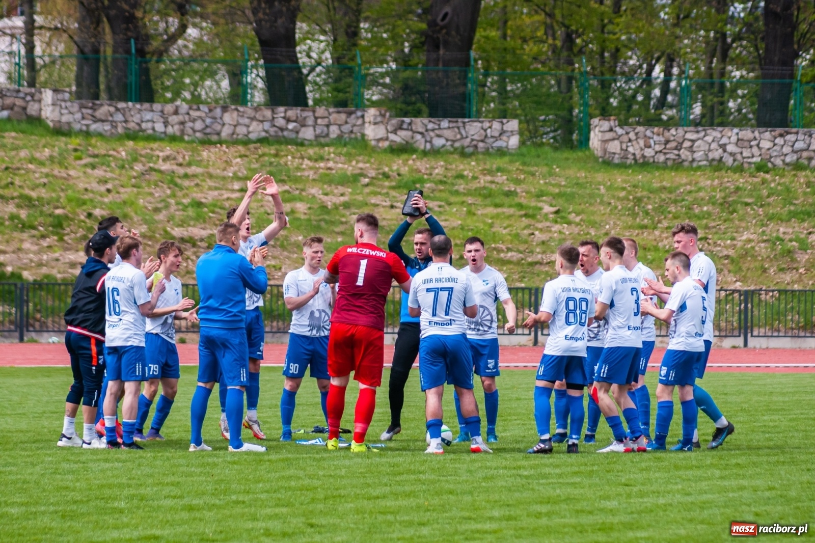 Zdjęcie w galerii na portalu naszraciborz.pl: Unia zwycięska. Zła passa Tworkowa trwa [FOTO]  wiadomości z regionu