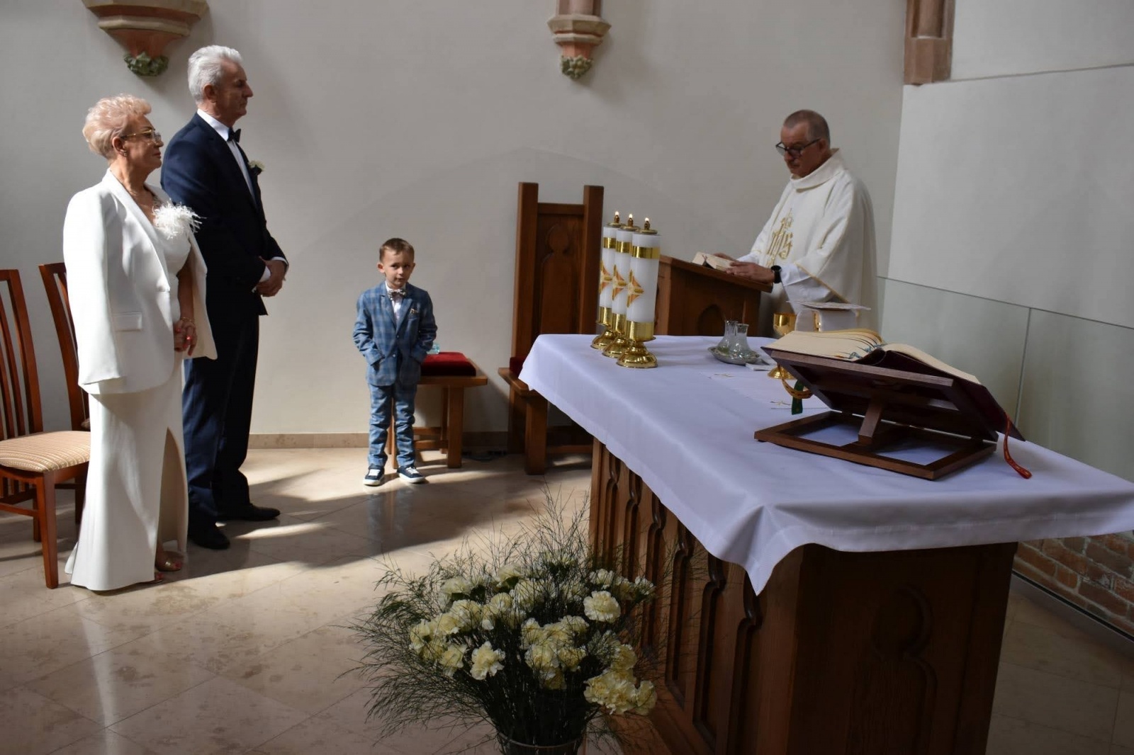 Zdjęcie w galerii na portalu naszraciborz.pl: Złote Gody małżeńskie na zamku w Raciborzu wiadomości z regionu