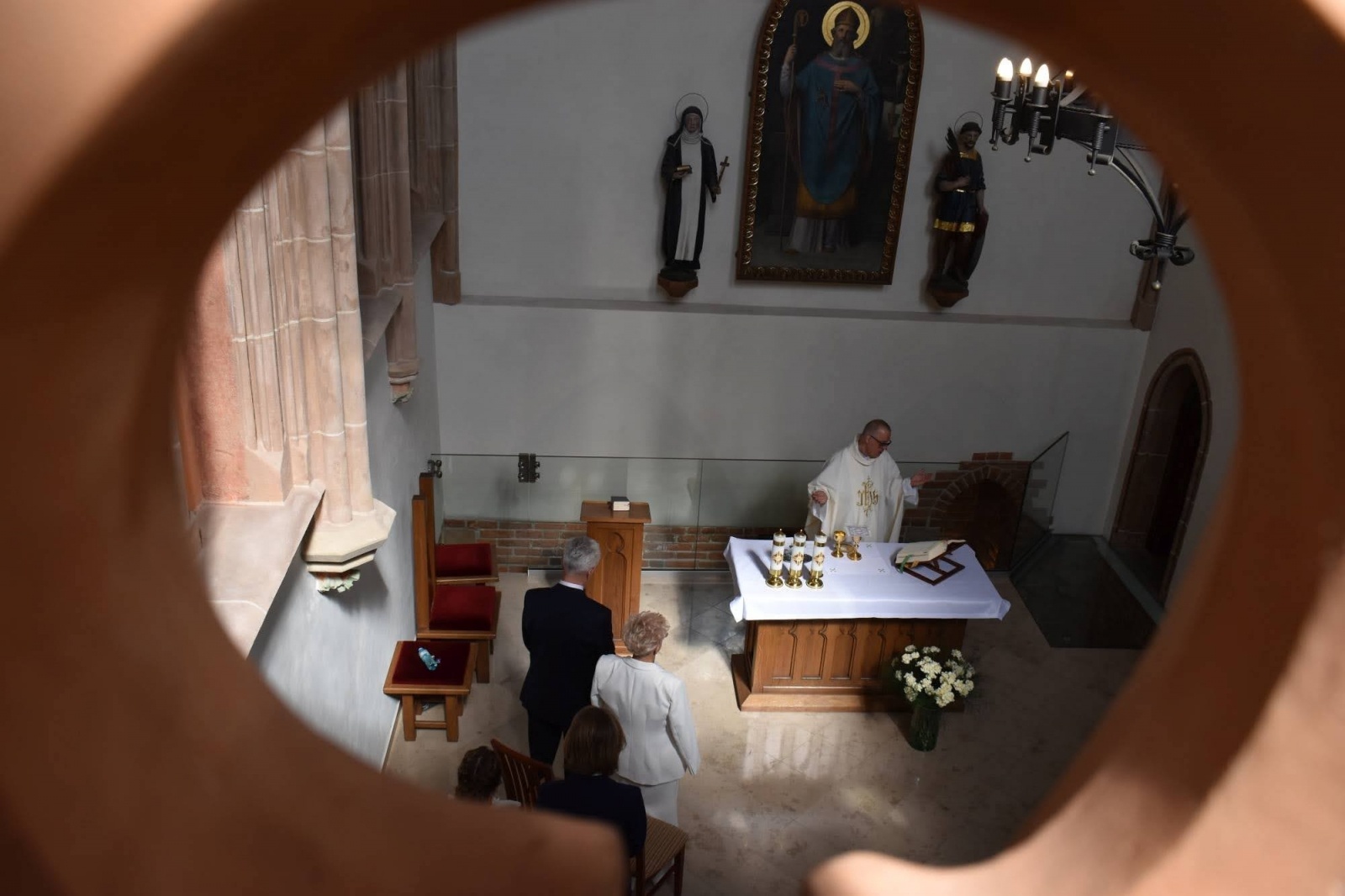 Zdjęcie w galerii na portalu naszraciborz.pl: Złote Gody małżeńskie na zamku w Raciborzu wiadomości z regionu