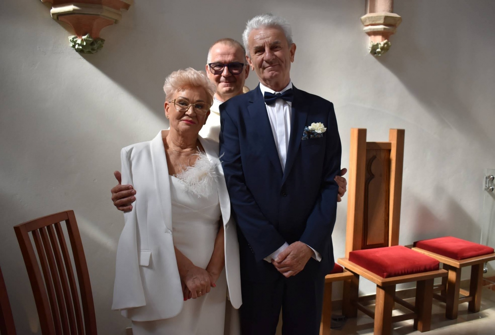 Zdjęcie w galerii na portalu naszraciborz.pl: Złote Gody małżeńskie na zamku w Raciborzu wiadomości z regionu