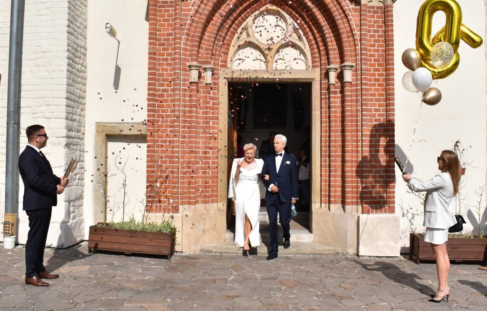 Zdjęcie w galerii na portalu naszraciborz.pl: Złote Gody małżeńskie na zamku w Raciborzu wiadomości z regionu