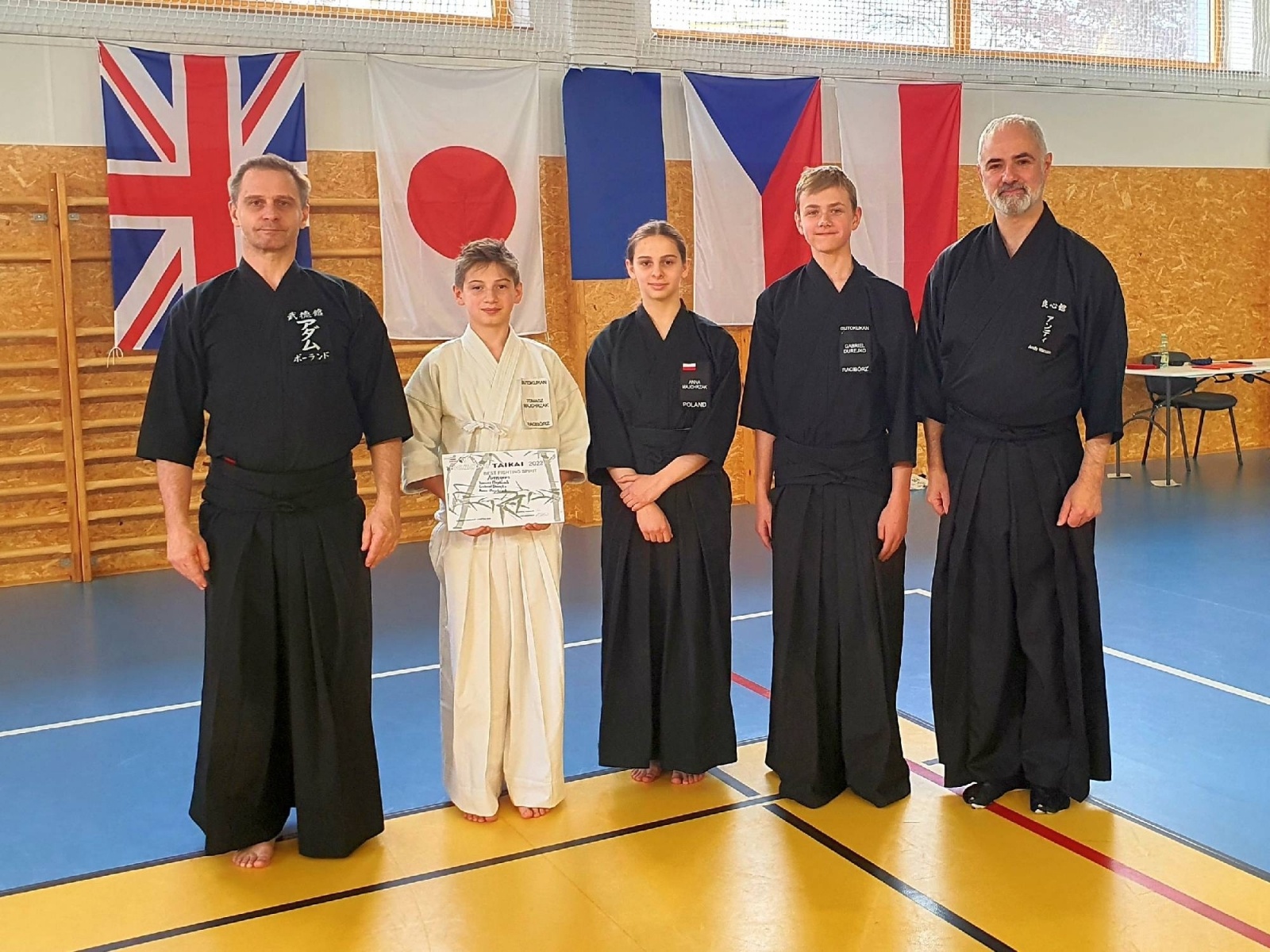 Zdjęcie w galerii na portalu naszraciborz.pl: Raciborscy iaidocy z nagrodą w Hradec Králové wiadomości z regionu