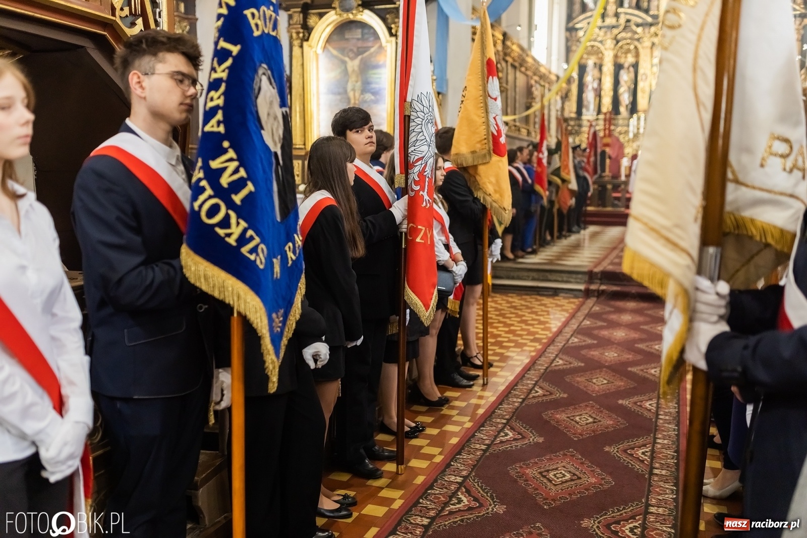 Zdjęcie w galerii na portalu naszraciborz.pl: Raciborskie obchody Święta Trzeciego Maja [FOTO i WIDEO] wiadomości z regionu