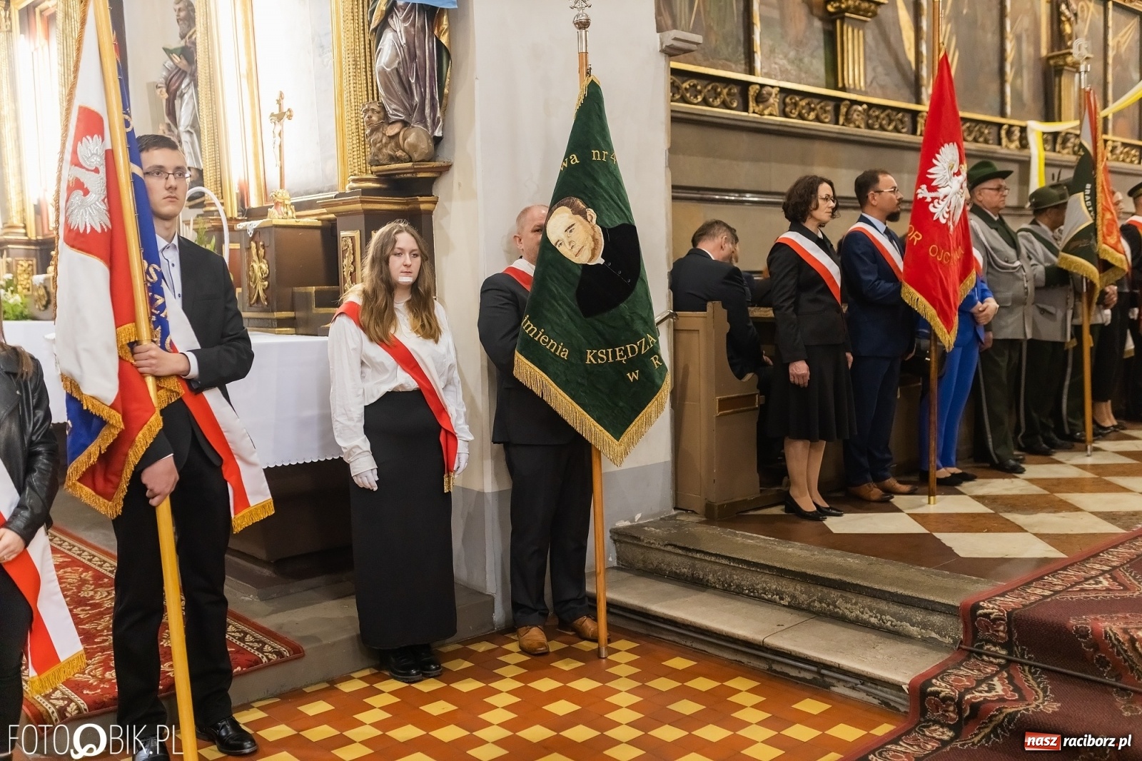 Zdjęcie w galerii na portalu naszraciborz.pl: Raciborskie obchody Święta Trzeciego Maja [FOTO i WIDEO] wiadomości z regionu