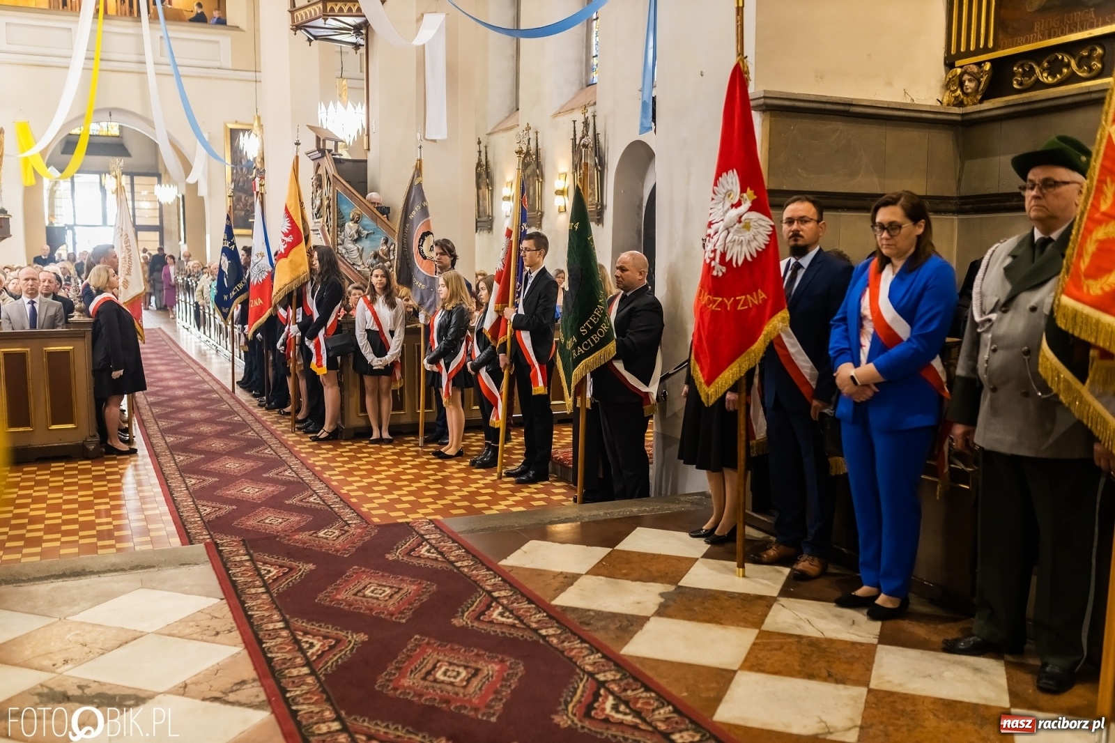 Zdjęcie w galerii na portalu naszraciborz.pl: Raciborskie obchody Święta Trzeciego Maja [FOTO i WIDEO] wiadomości z regionu