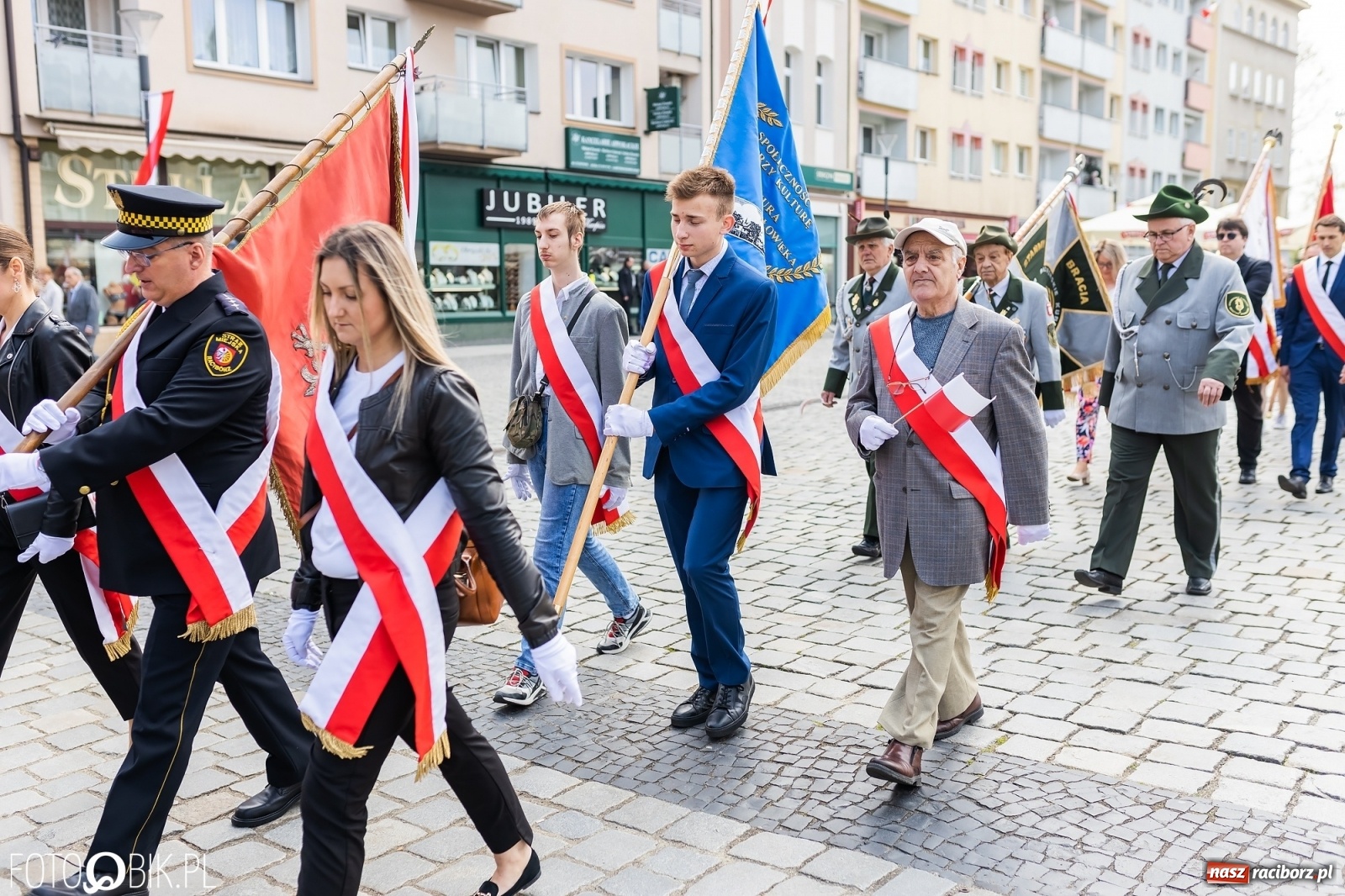 Zdjęcie w galerii na portalu naszraciborz.pl: Raciborskie obchody Święta Trzeciego Maja [FOTO i WIDEO] wiadomości z regionu