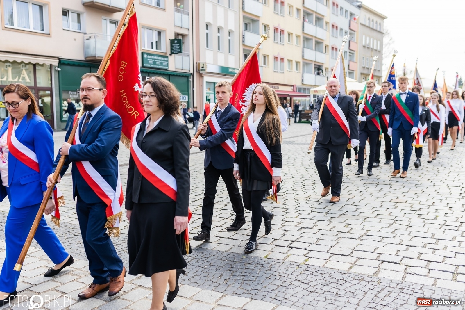 Zdjęcie w galerii na portalu naszraciborz.pl: Raciborskie obchody Święta Trzeciego Maja [FOTO i WIDEO] wiadomości z regionu