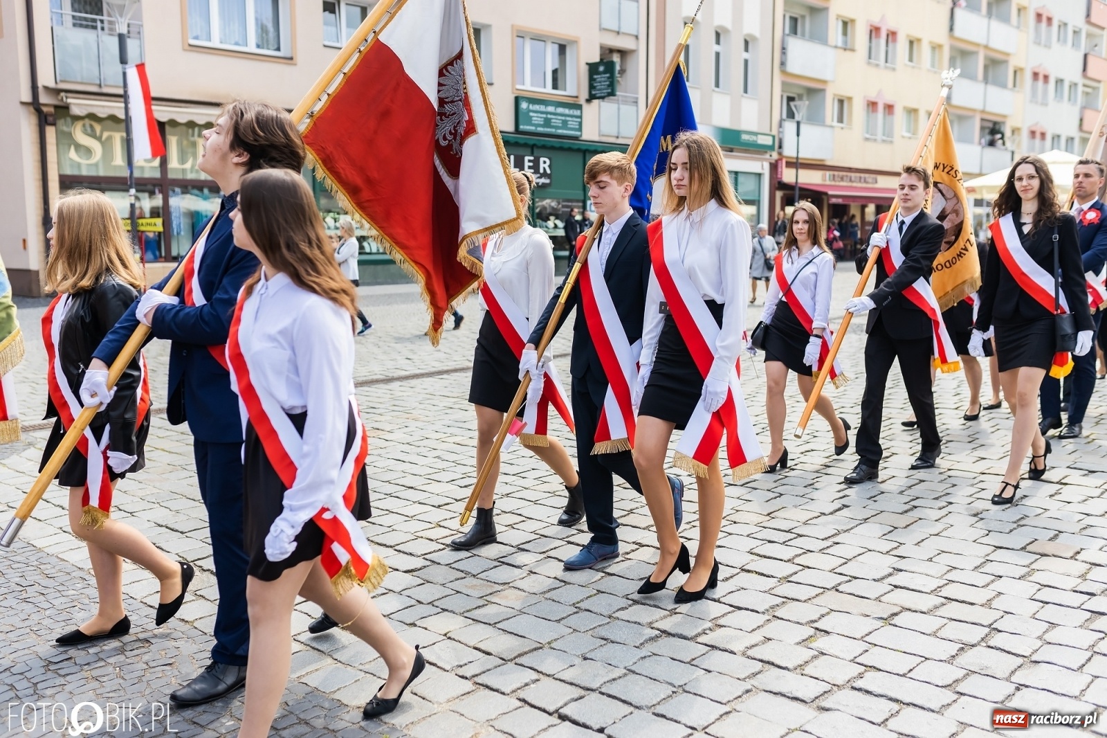 Zdjęcie w galerii na portalu naszraciborz.pl: Raciborskie obchody Święta Trzeciego Maja [FOTO i WIDEO] wiadomości z regionu