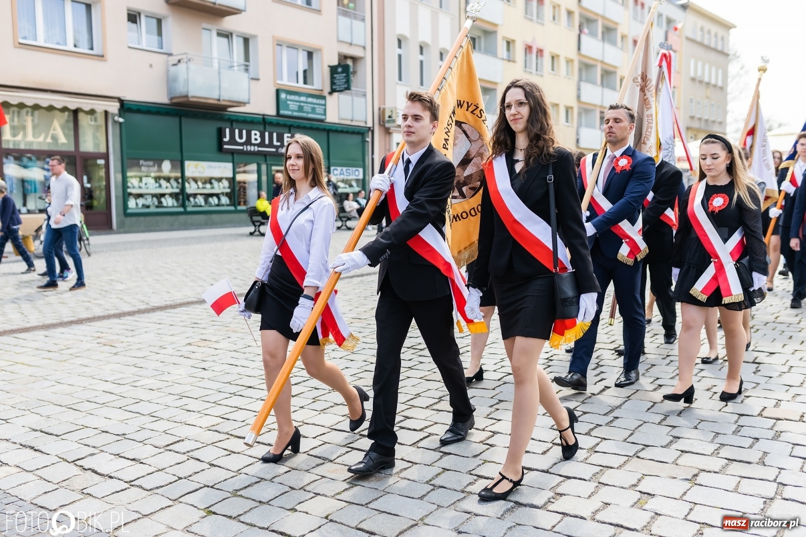 Zdjęcie w galerii na portalu naszraciborz.pl: Raciborskie obchody Święta Trzeciego Maja [FOTO i WIDEO] wiadomości z regionu