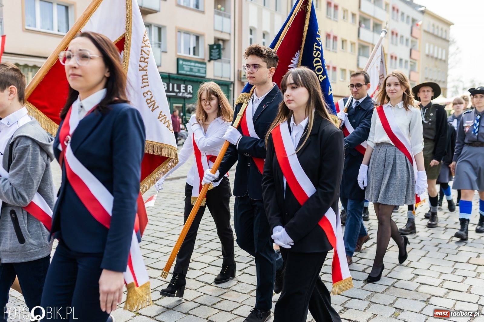 Zdjęcie w galerii na portalu naszraciborz.pl: Raciborskie obchody Święta Trzeciego Maja [FOTO i WIDEO] wiadomości z regionu
