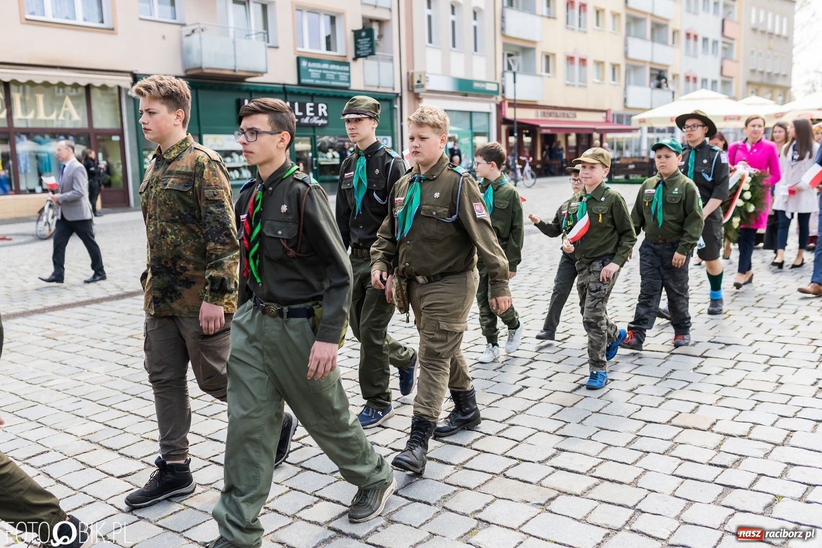 Zdjęcie w galerii na portalu naszraciborz.pl: Raciborskie obchody Święta Trzeciego Maja [FOTO i WIDEO] wiadomości z regionu