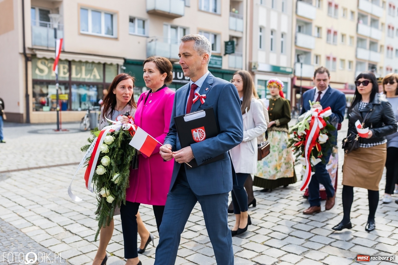 Zdjęcie w galerii na portalu naszraciborz.pl: Raciborskie obchody Święta Trzeciego Maja [FOTO i WIDEO] wiadomości z regionu