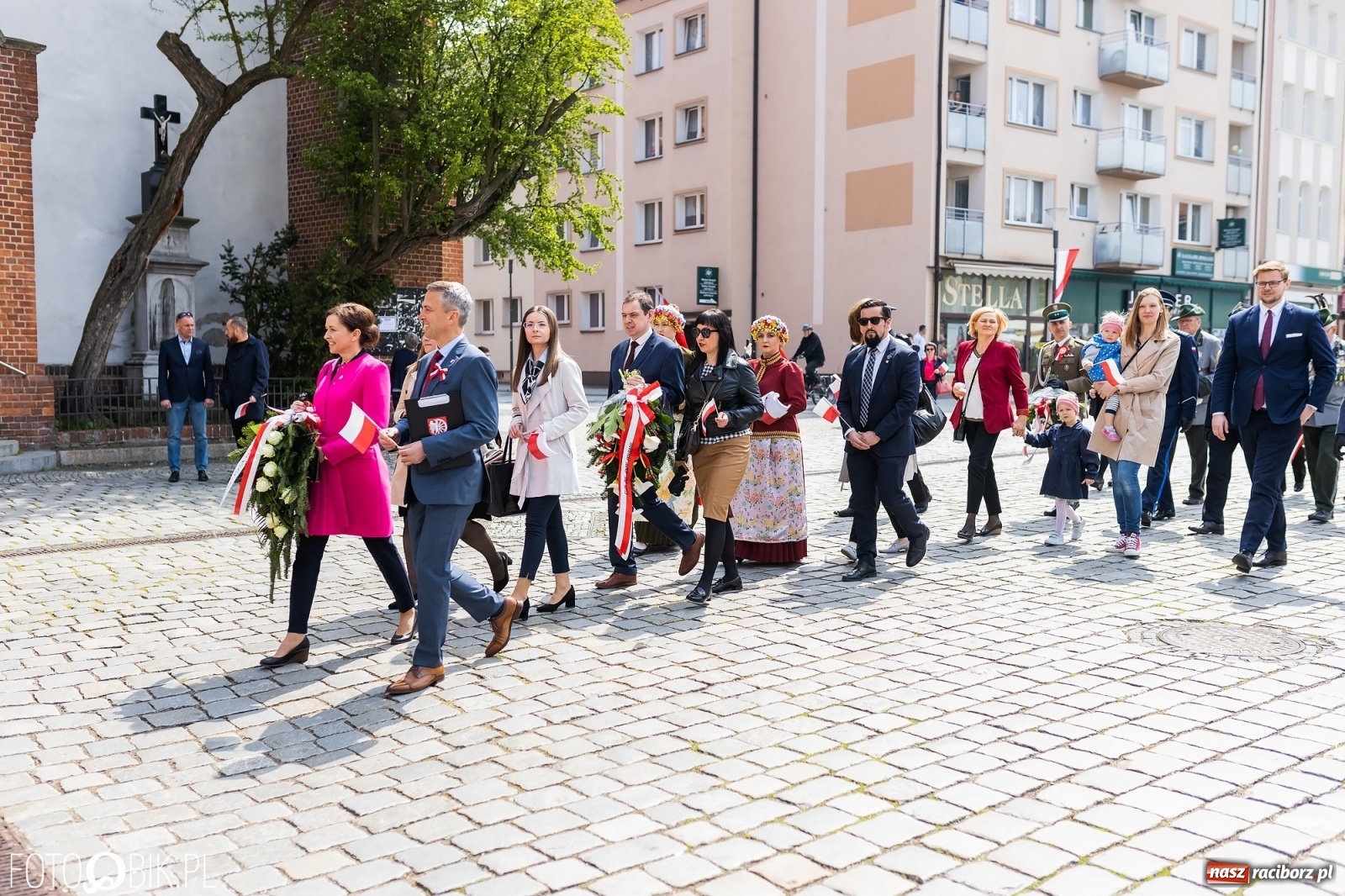 Zdjęcie w galerii na portalu naszraciborz.pl: Raciborskie obchody Święta Trzeciego Maja [FOTO i WIDEO] wiadomości z regionu