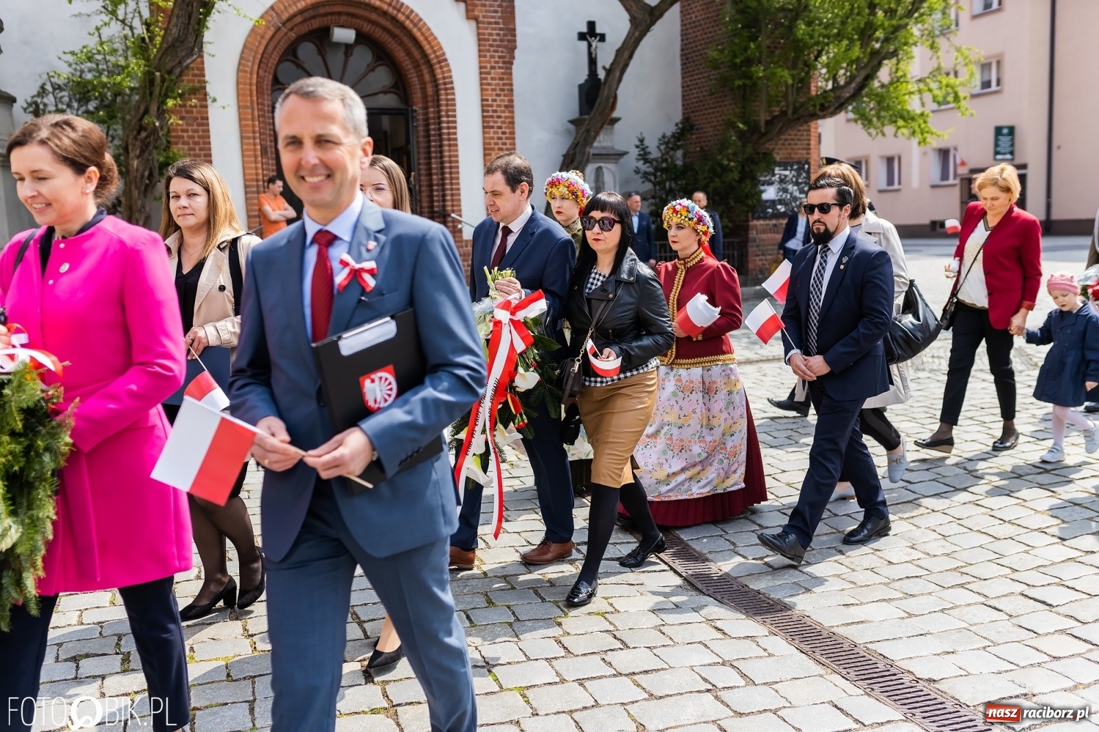 Zdjęcie w galerii na portalu naszraciborz.pl: Raciborskie obchody Święta Trzeciego Maja [FOTO i WIDEO] wiadomości z regionu