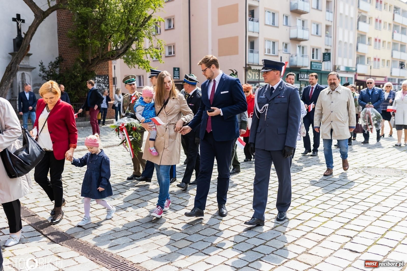 Zdjęcie w galerii na portalu naszraciborz.pl: Raciborskie obchody Święta Trzeciego Maja [FOTO i WIDEO] wiadomości z regionu