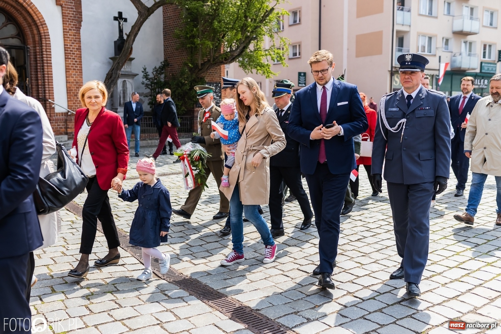 Zdjęcie w galerii na portalu naszraciborz.pl: Raciborskie obchody Święta Trzeciego Maja [FOTO i WIDEO] wiadomości z regionu