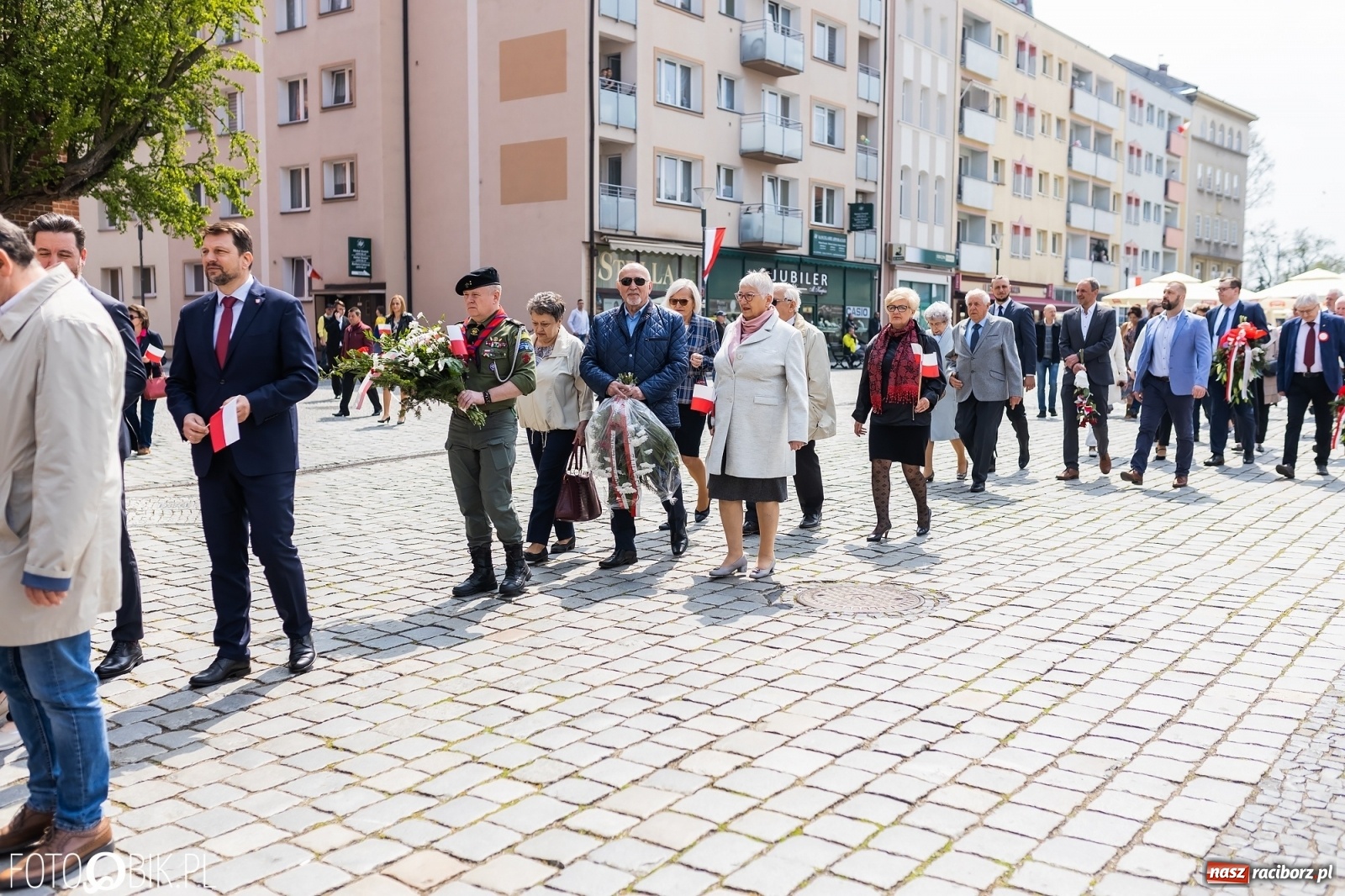 Zdjęcie w galerii na portalu naszraciborz.pl: Raciborskie obchody Święta Trzeciego Maja [FOTO i WIDEO] wiadomości z regionu