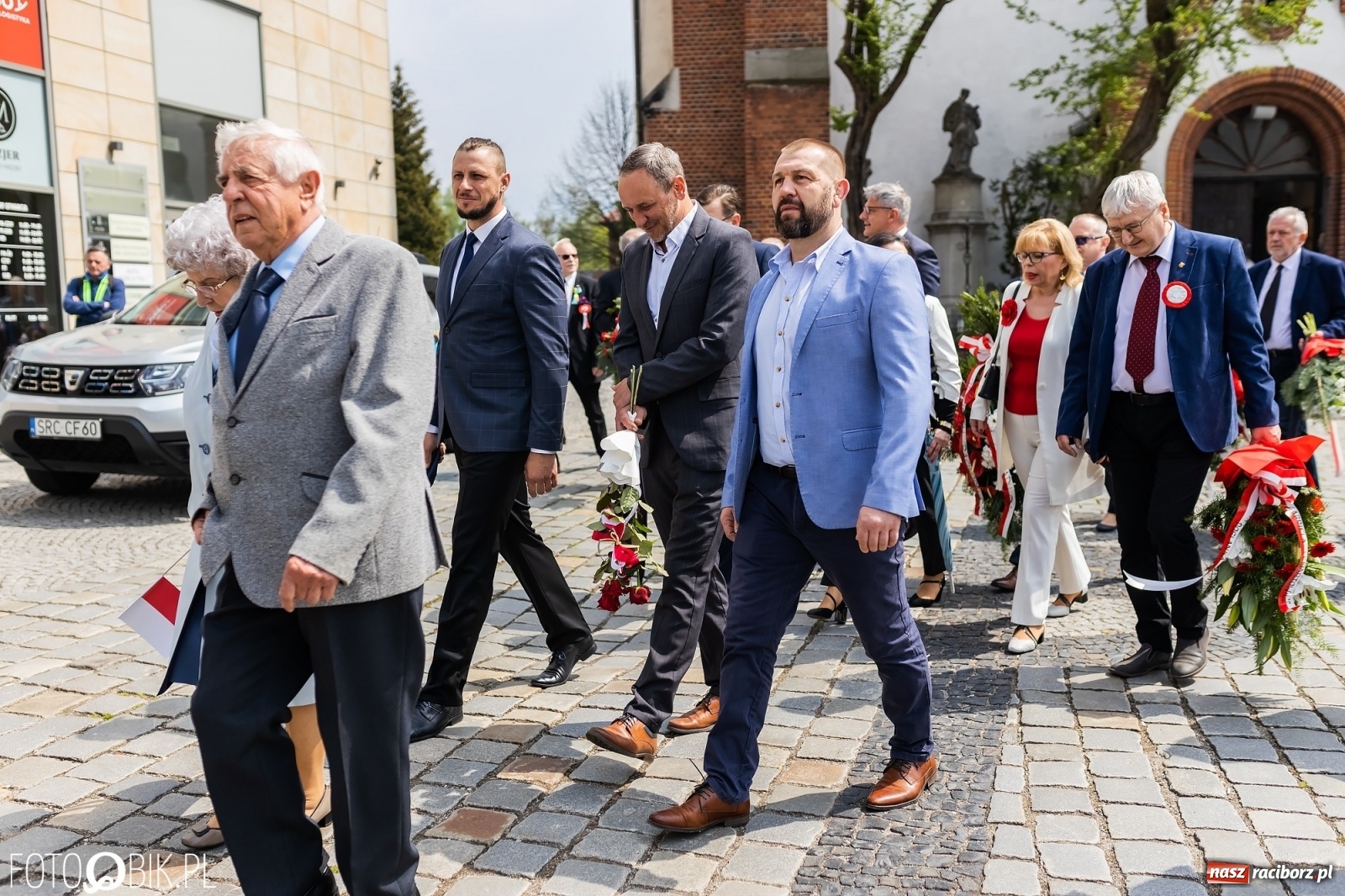 Zdjęcie w galerii na portalu naszraciborz.pl: Raciborskie obchody Święta Trzeciego Maja [FOTO i WIDEO] wiadomości z regionu