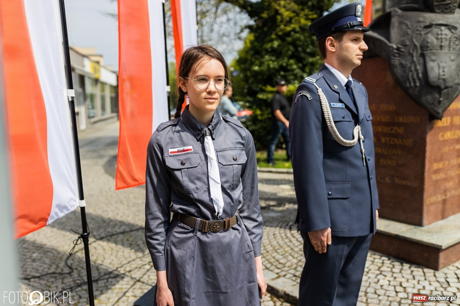 Zdjęcie w galerii na portalu naszraciborz.pl: Raciborskie obchody Święta Trzeciego Maja [FOTO i WIDEO] wiadomości z regionu