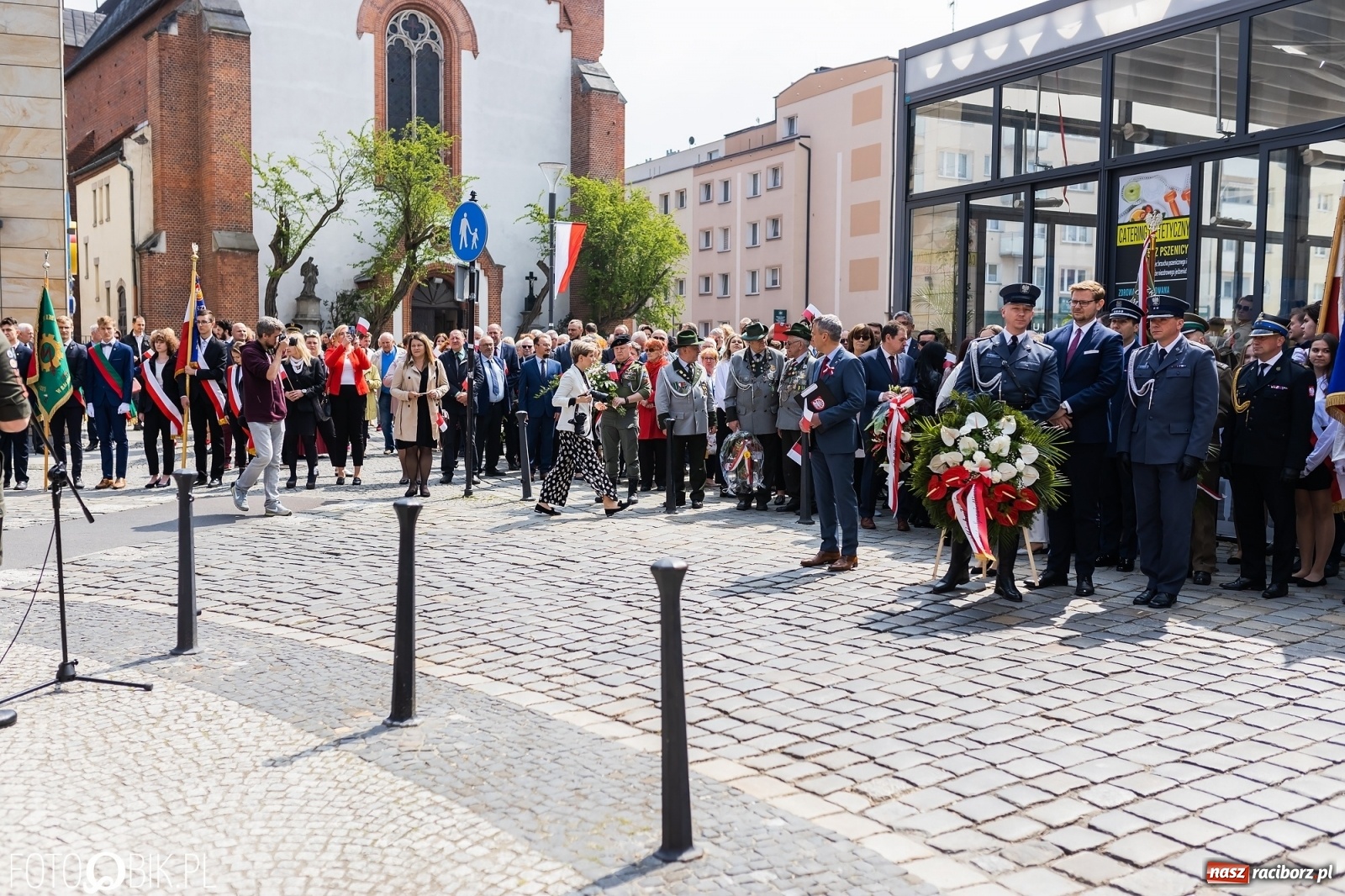 Zdjęcie w galerii na portalu naszraciborz.pl: Raciborskie obchody Święta Trzeciego Maja [FOTO i WIDEO] wiadomości z regionu