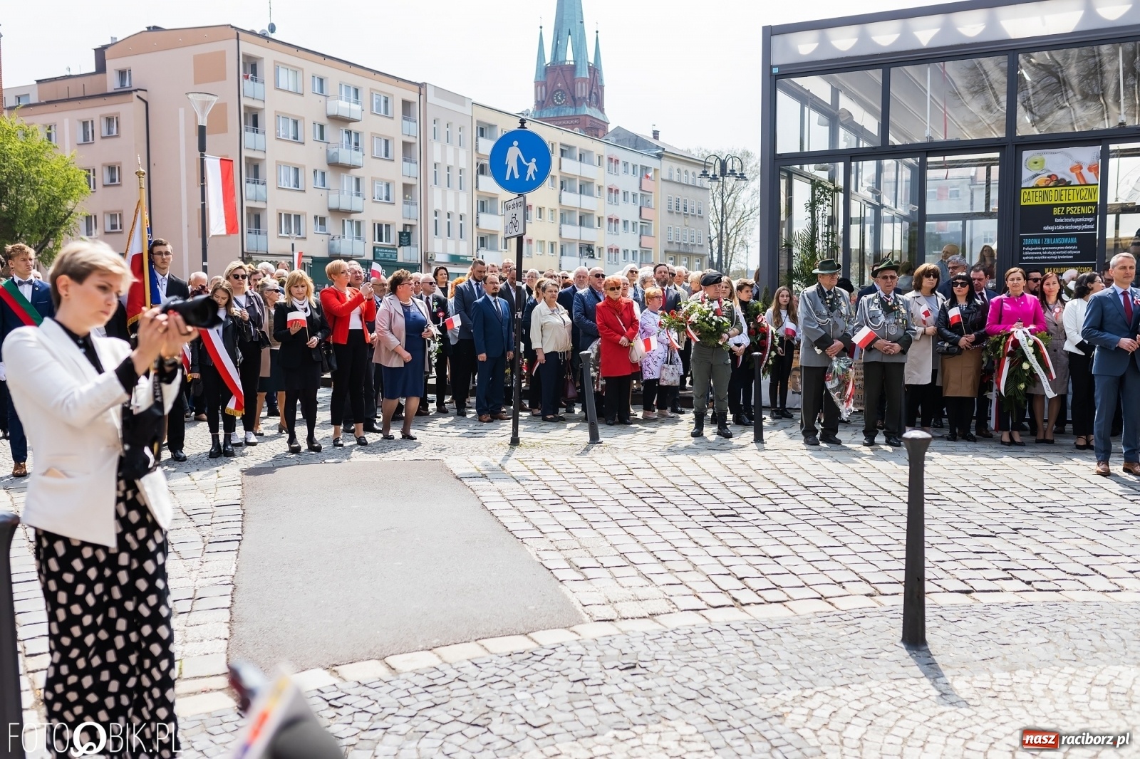 Zdjęcie w galerii na portalu naszraciborz.pl: Raciborskie obchody Święta Trzeciego Maja [FOTO i WIDEO] wiadomości z regionu